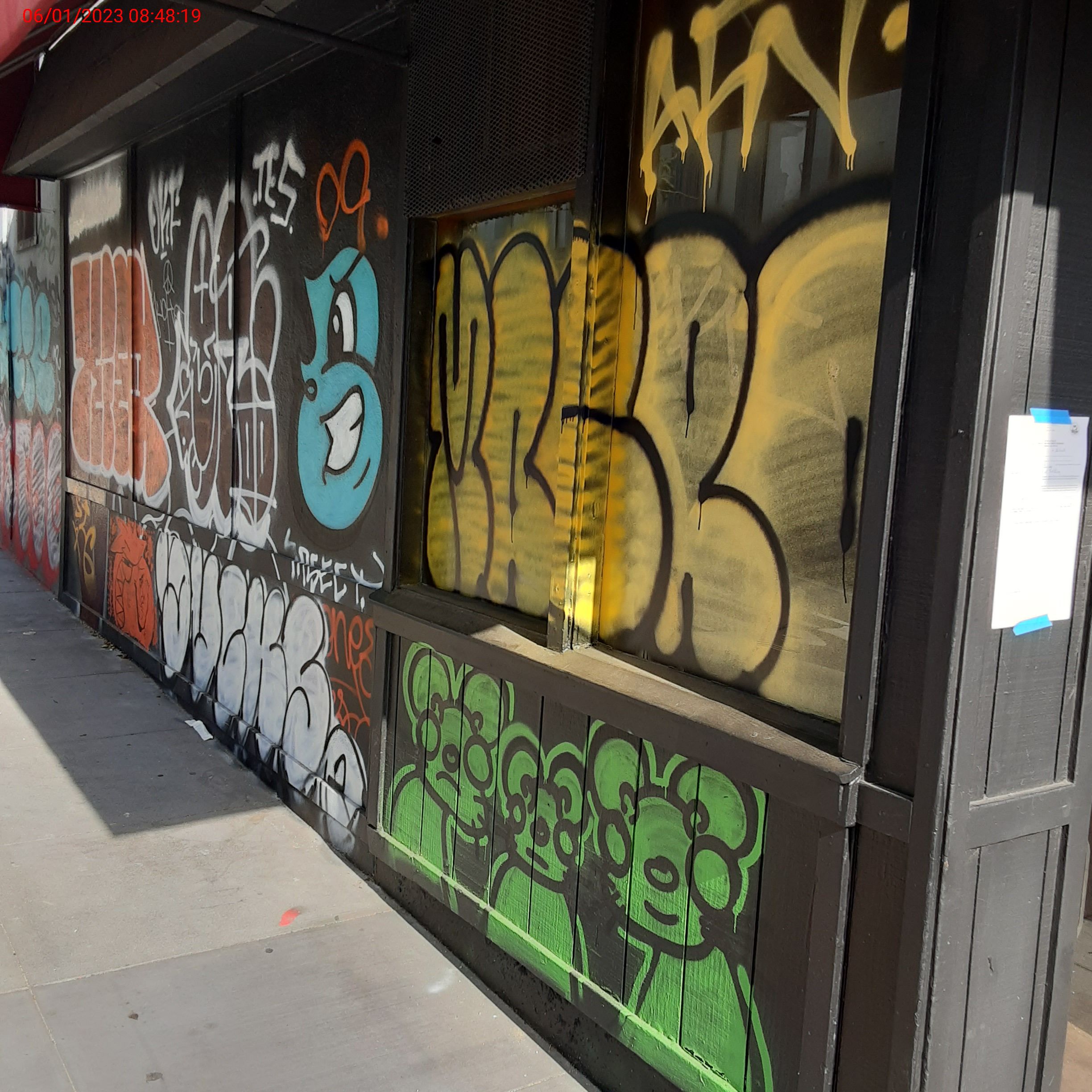 Graffiti at 1331 POLK ST