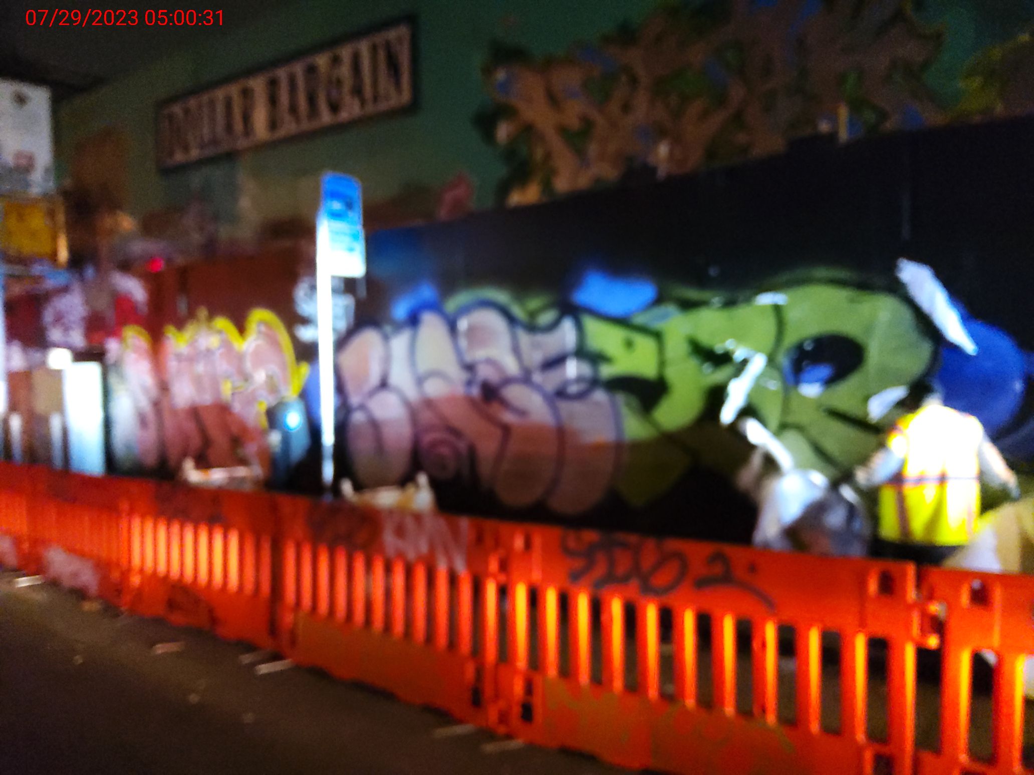 Graffiti at 2100 MISSION ST