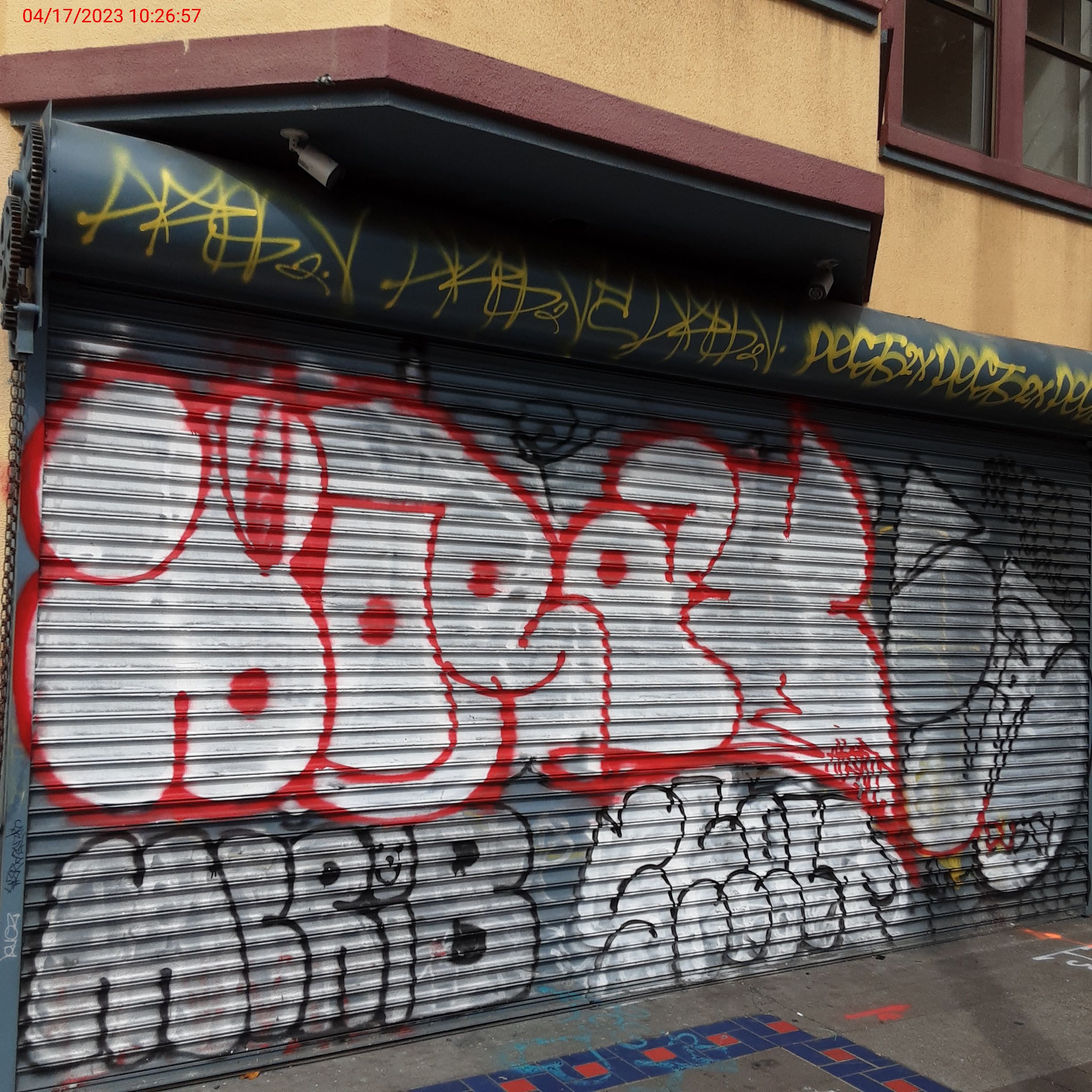 Graffiti at 1930 MISSION ST