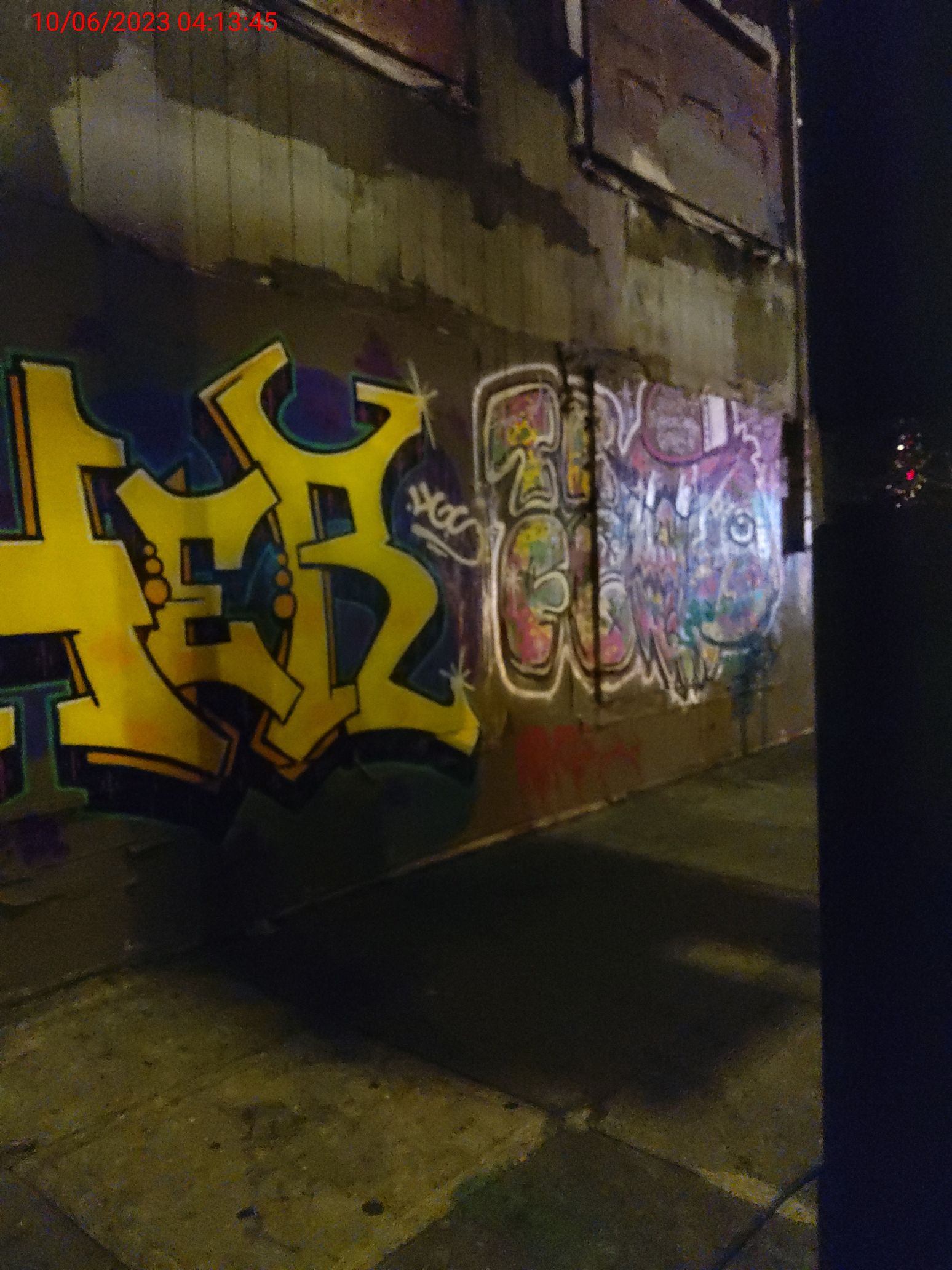 Graffiti at 2205 Mission St