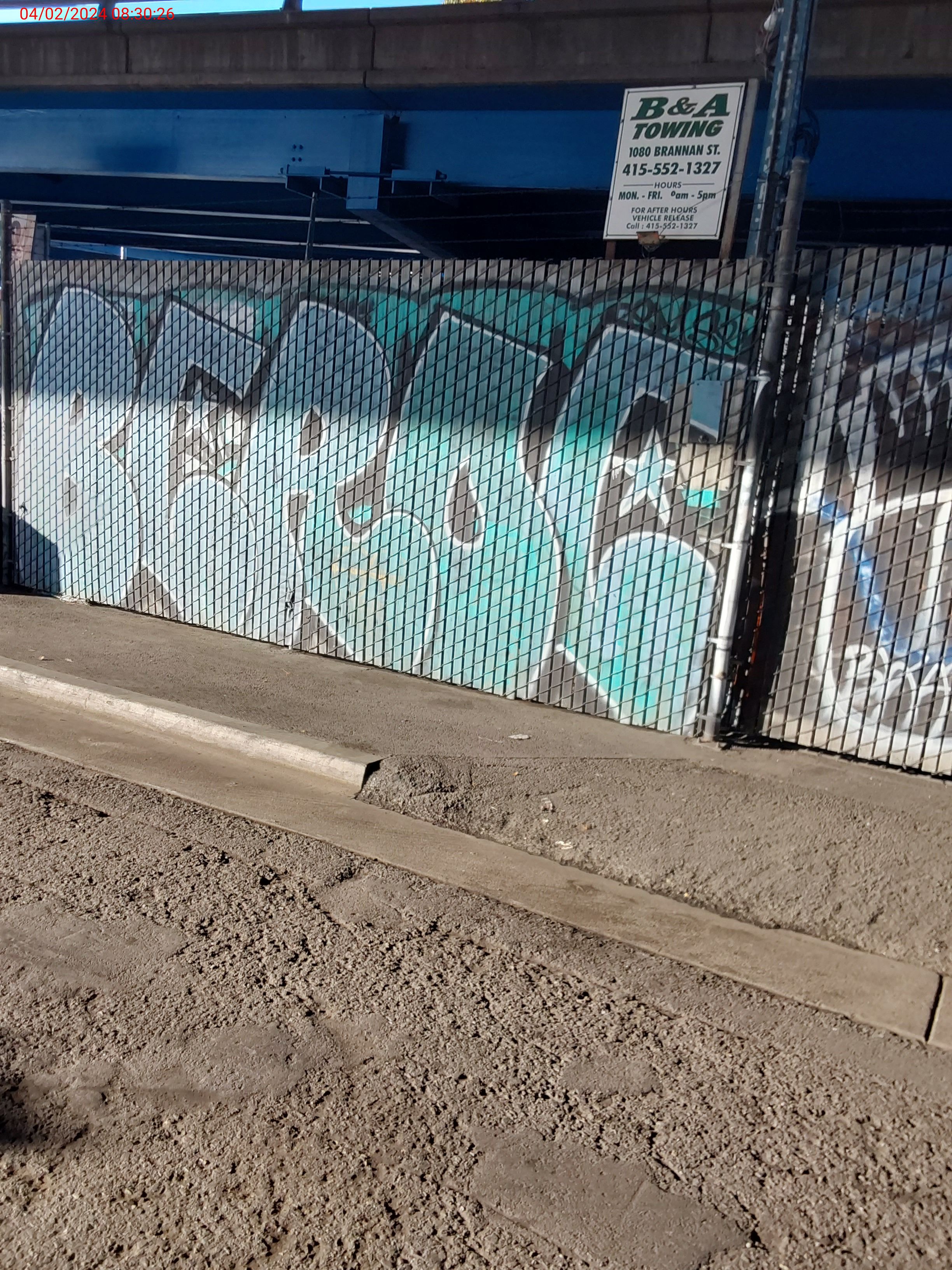 Graffiti at 1080 BRANNAN ST