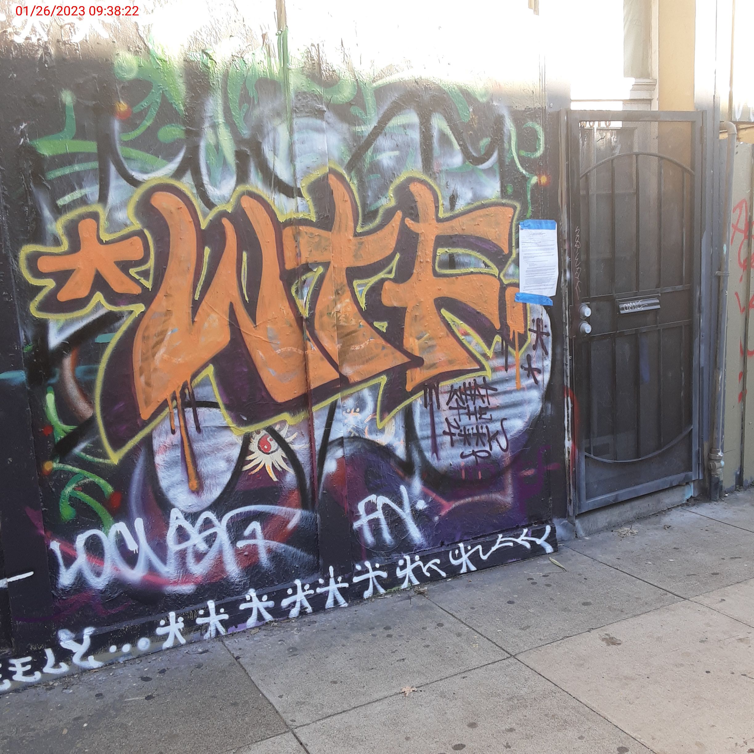 Graffiti at 2970 24TH ST