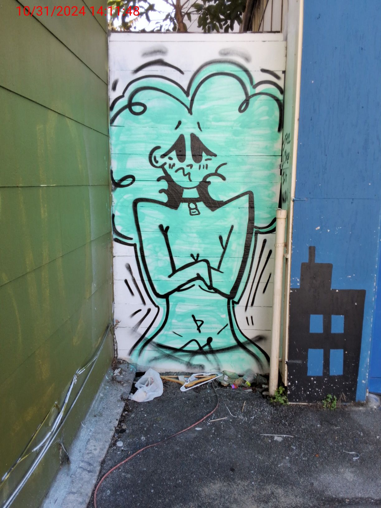 Graffiti at 3483 18TH ST