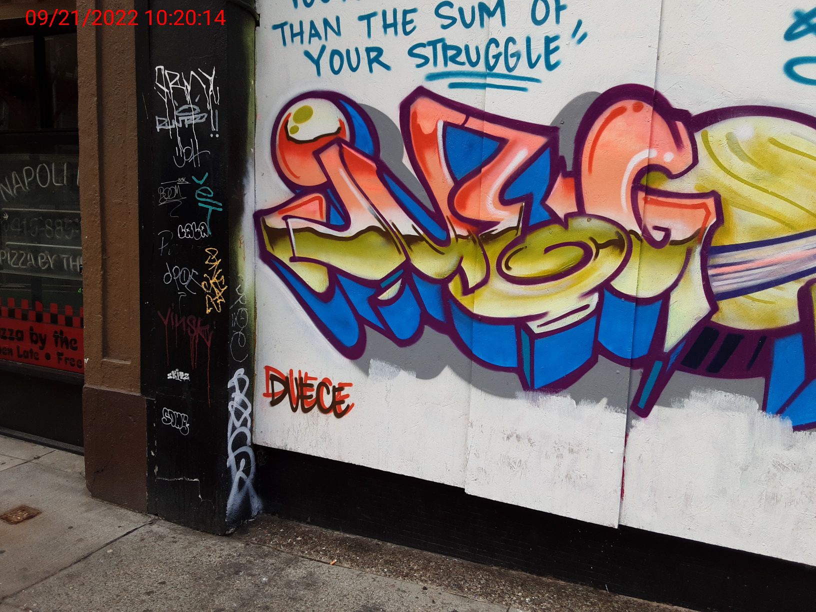 Graffiti at 1105 POST ST