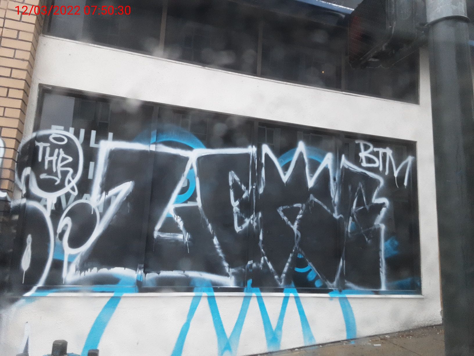 Graffiti at 1200 LARKIN ST