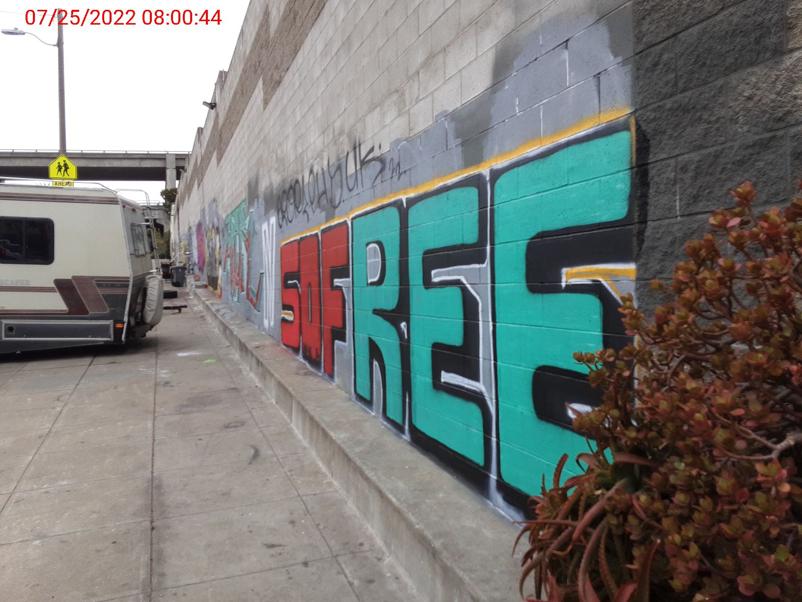 Graffiti at 2217 REVERE AVE