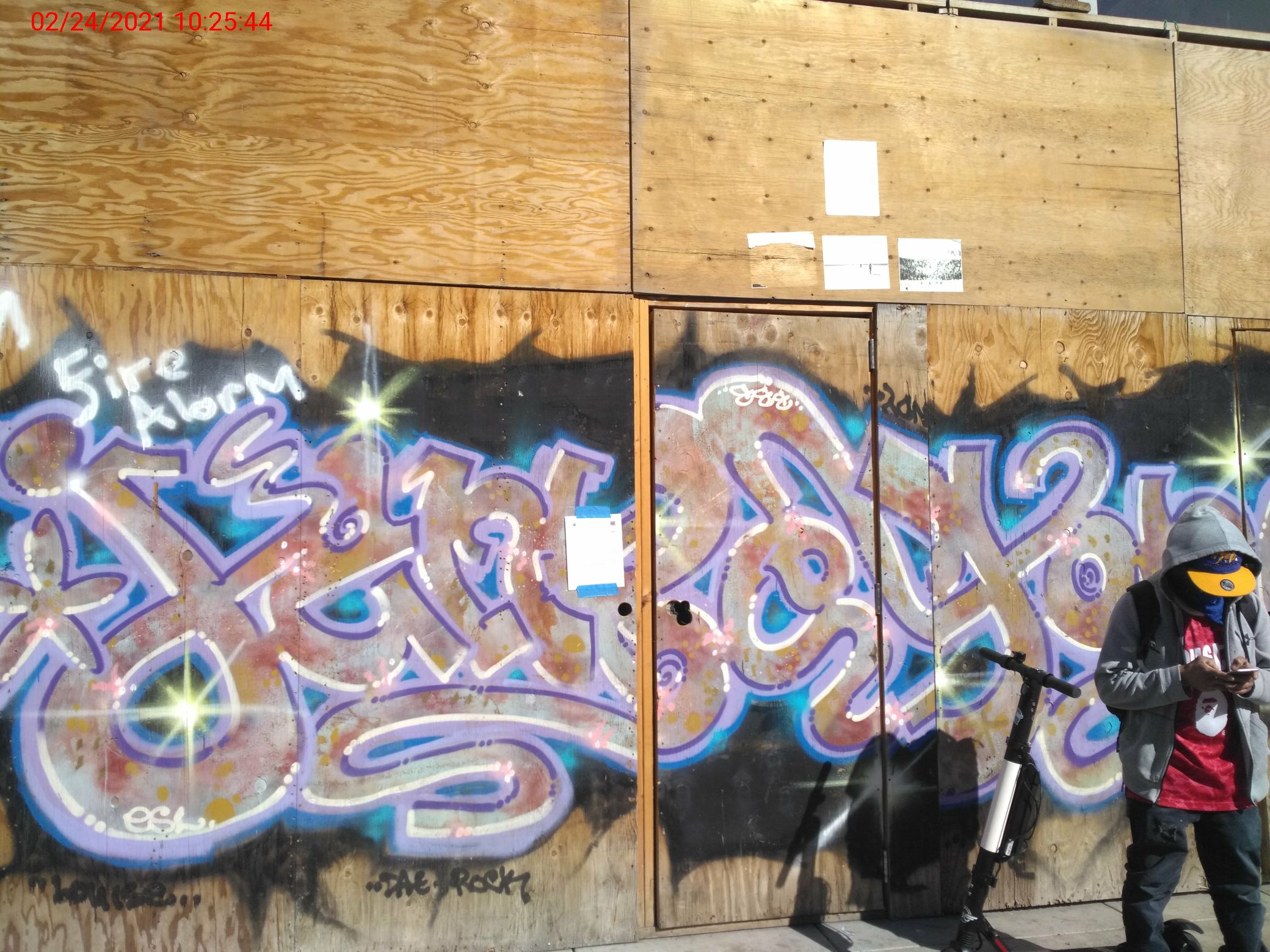 Graffiti at 372 ELLIS ST