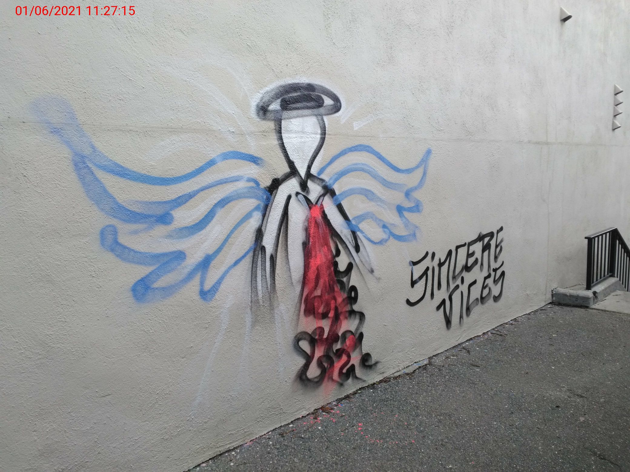 Graffiti at 395 EUCLID AVE