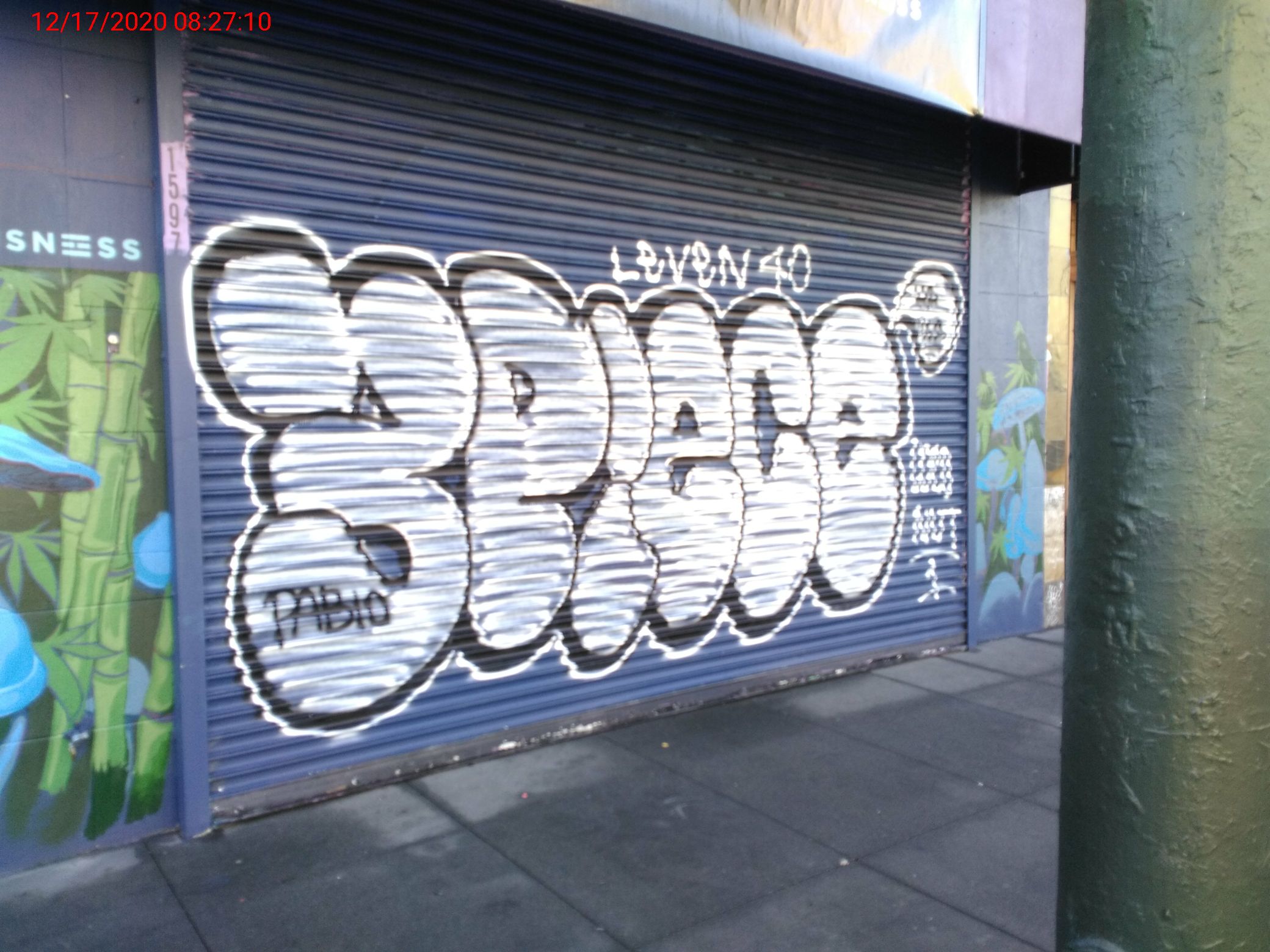 Graffiti at 1597 HAIGHT ST
