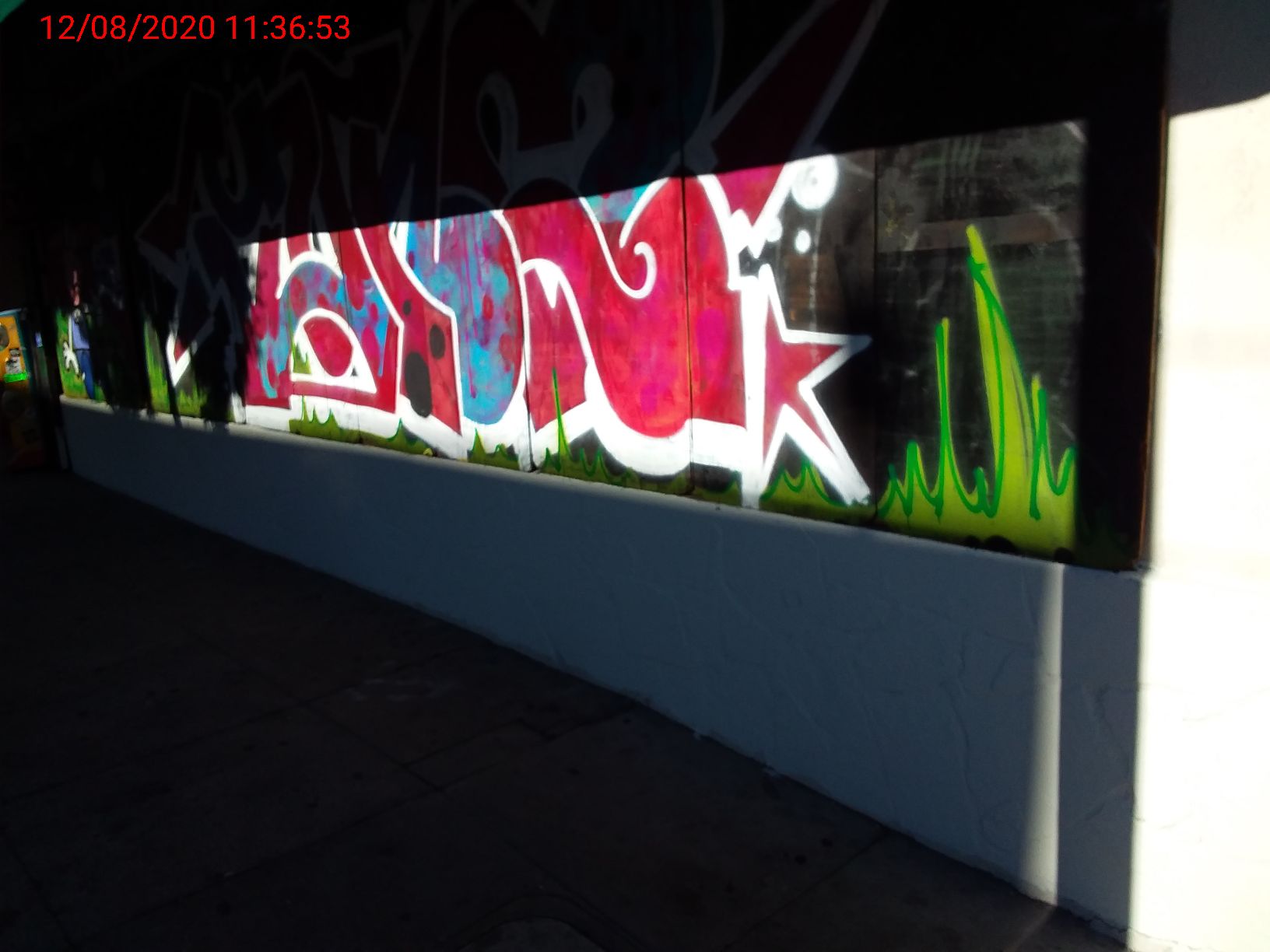 Graffiti at 3350 18th St