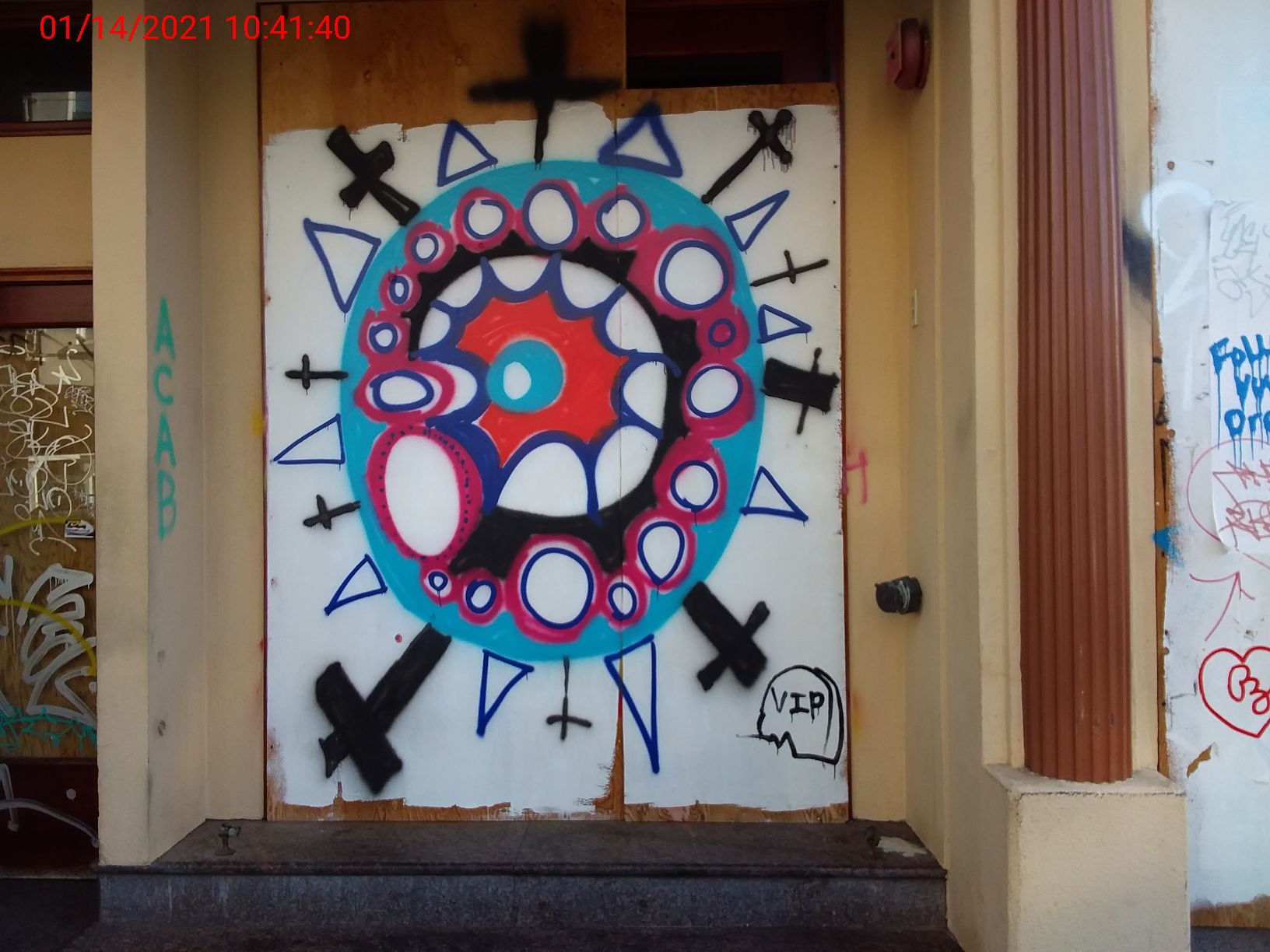 Graffiti at 1512 STOCKTON ST