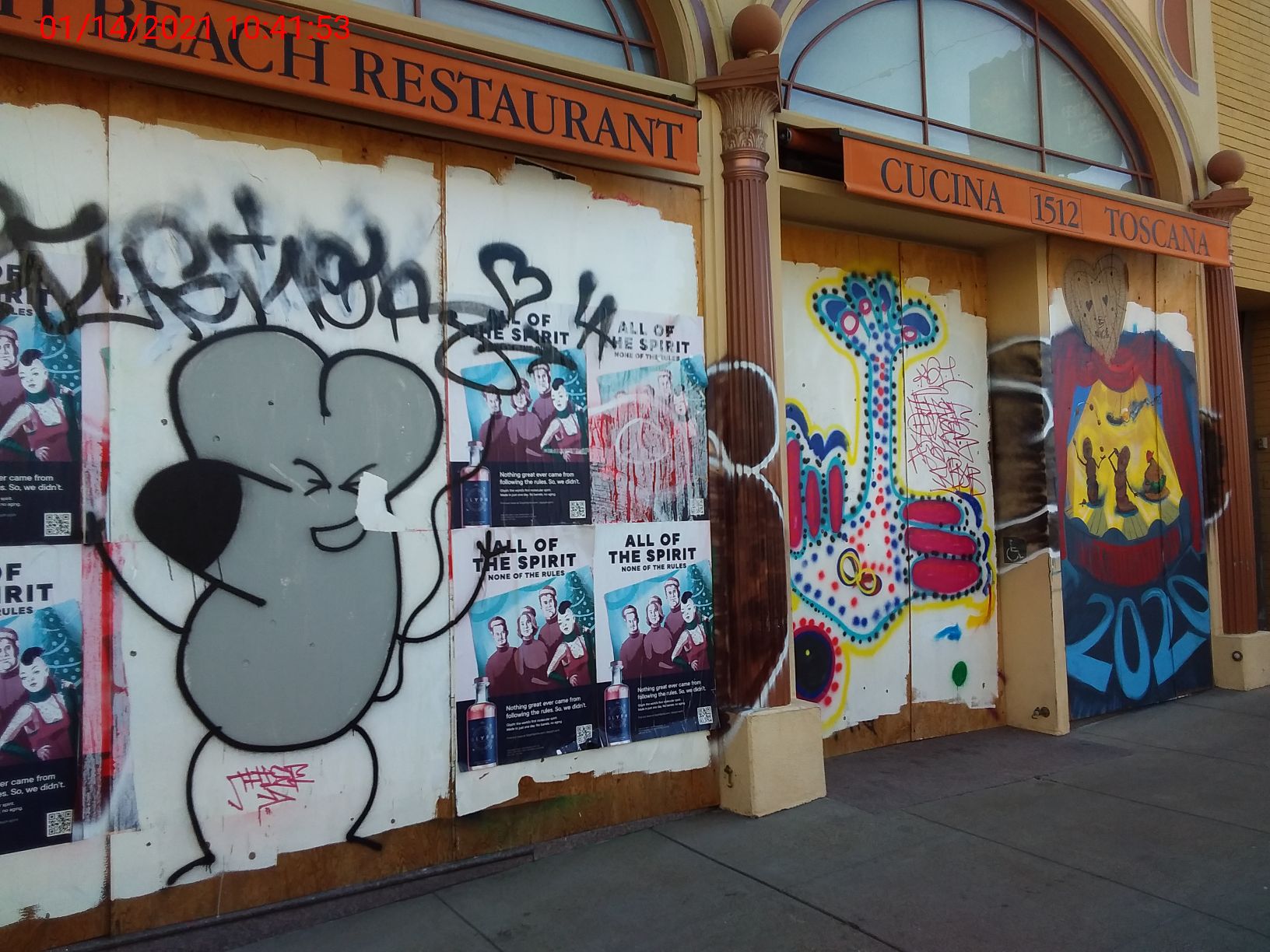 Graffiti at 1512 STOCKTON ST