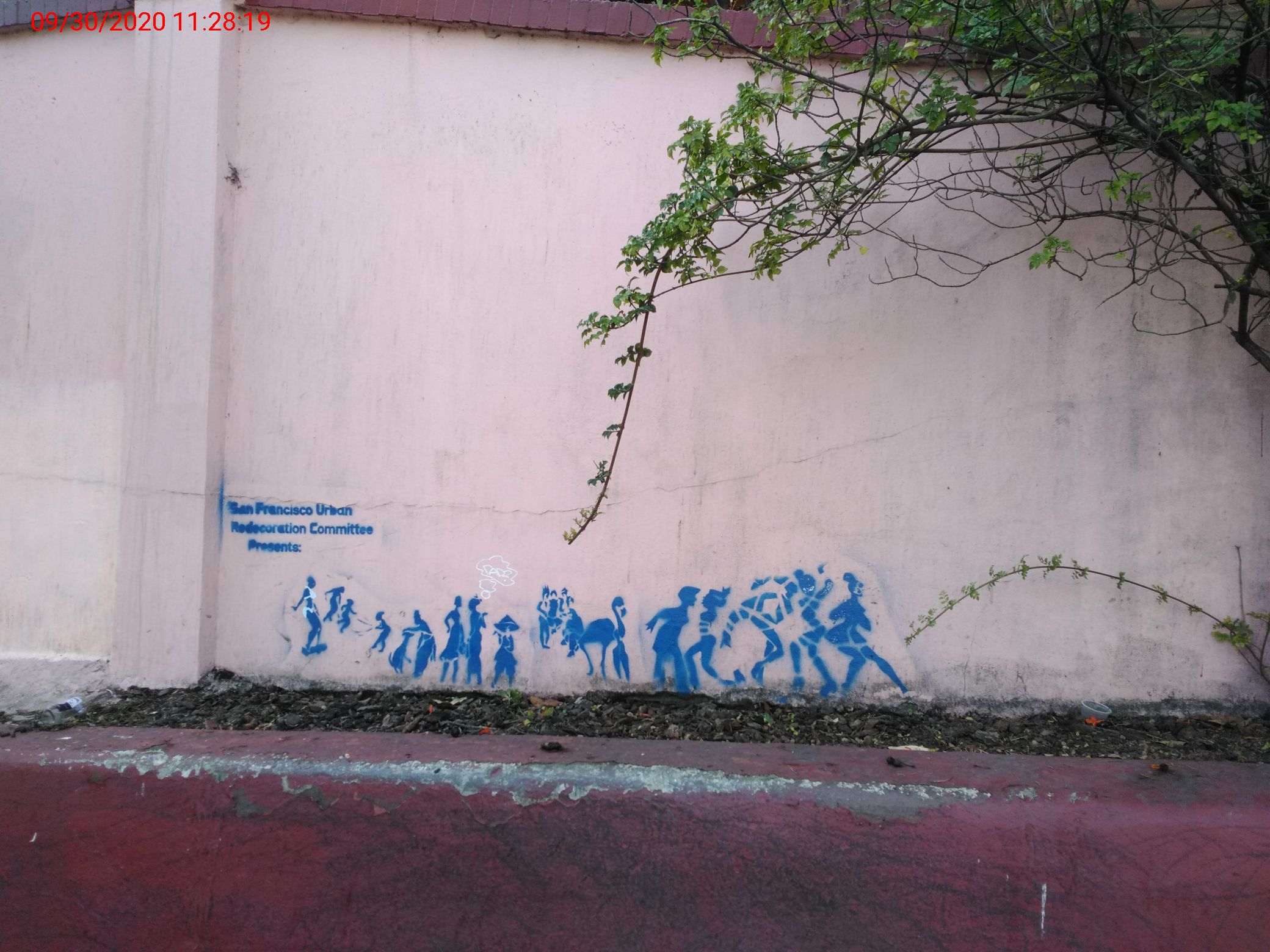 Graffiti at 1035 HAIGHT ST