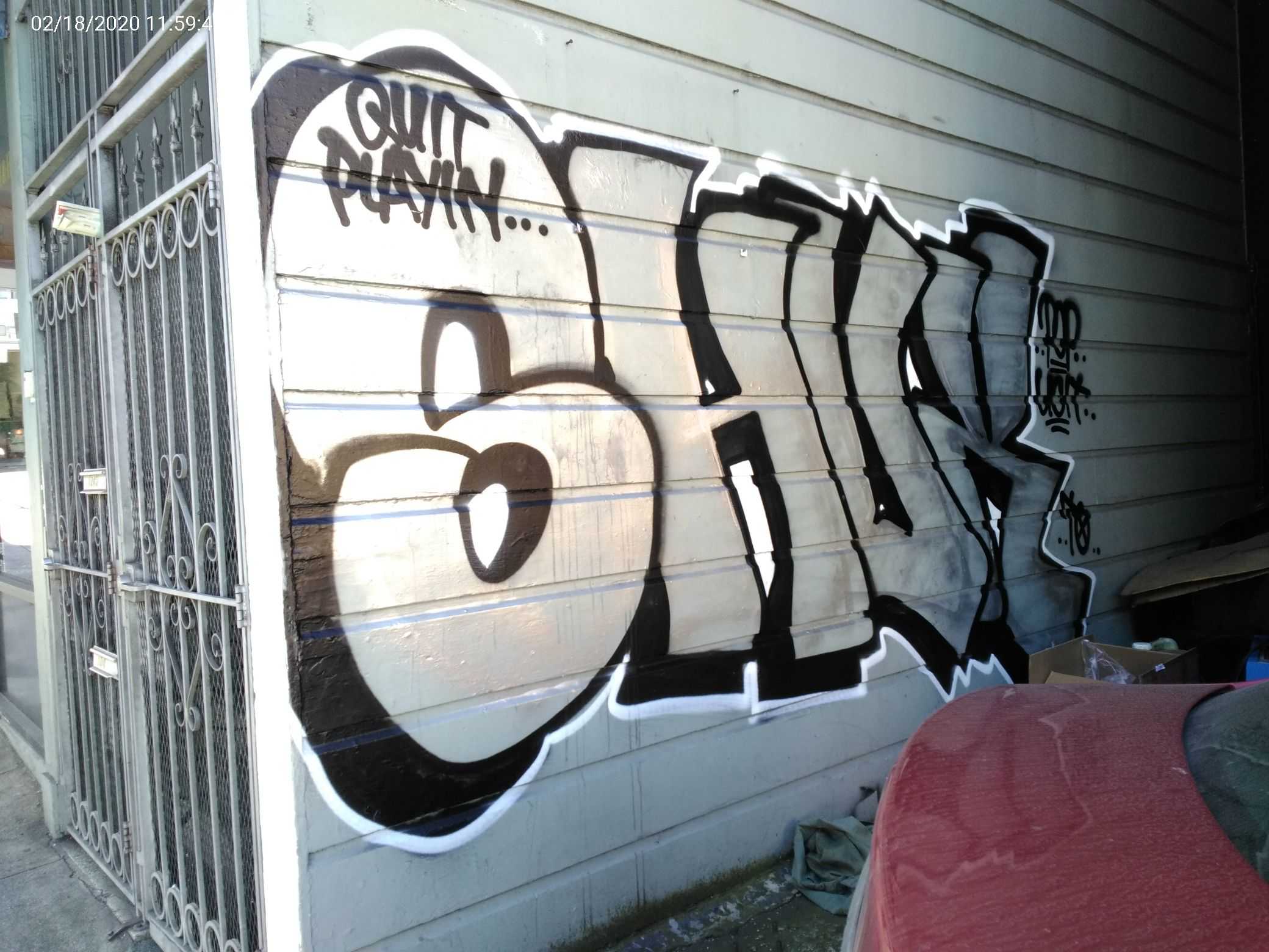 Graffiti at 1245 POWELL ST