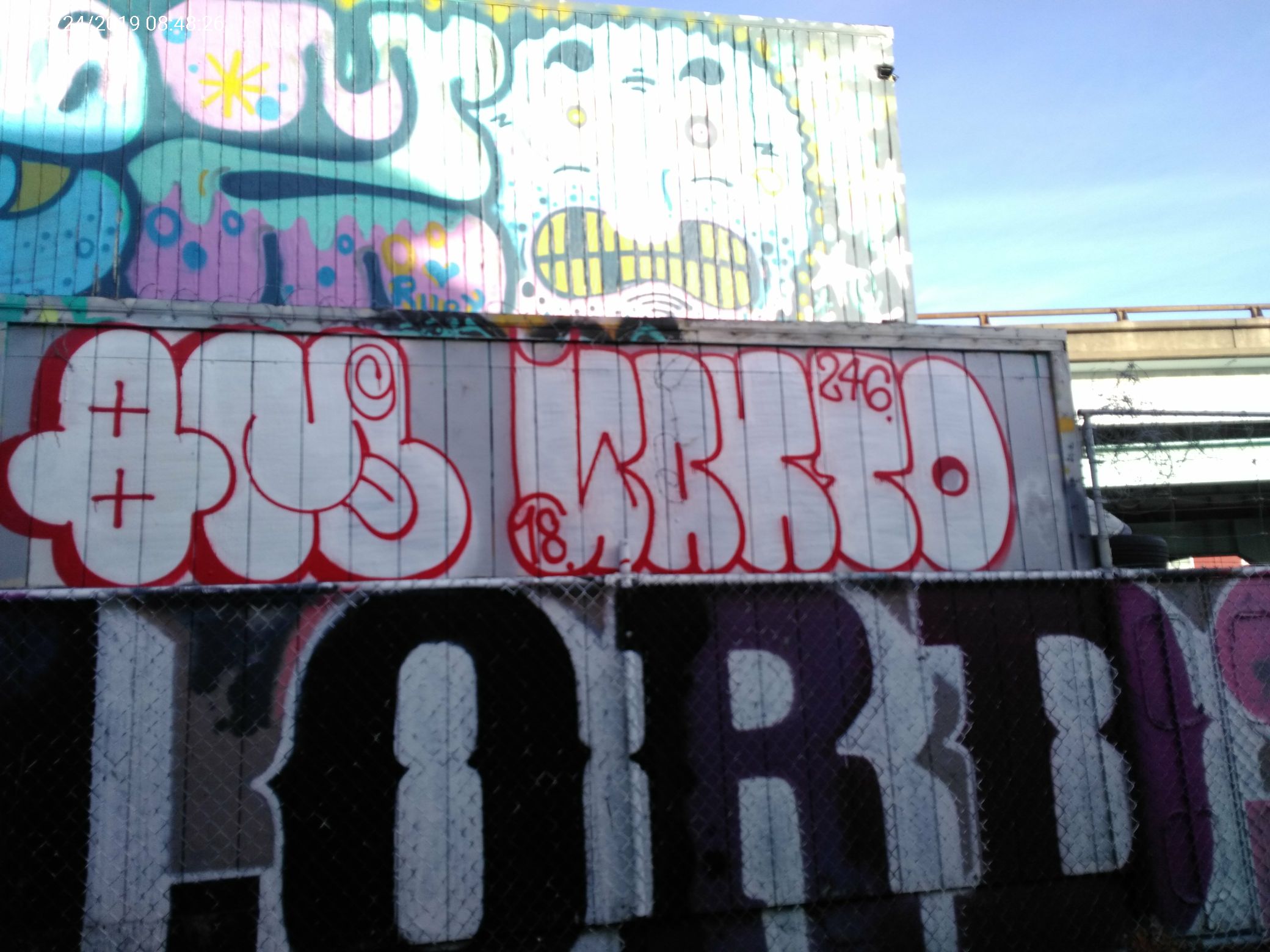 Graffiti at 135 13TH ST