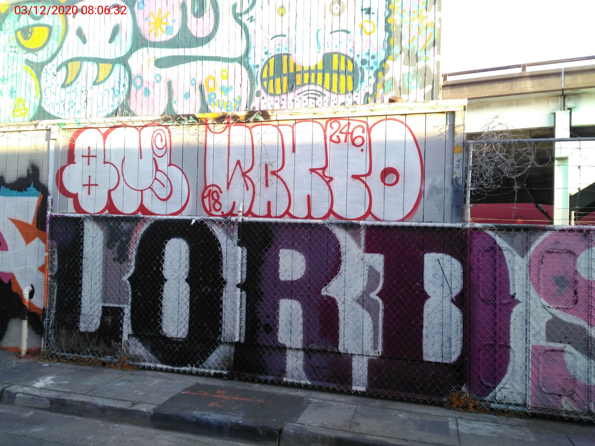 Graffiti at 135 13TH ST