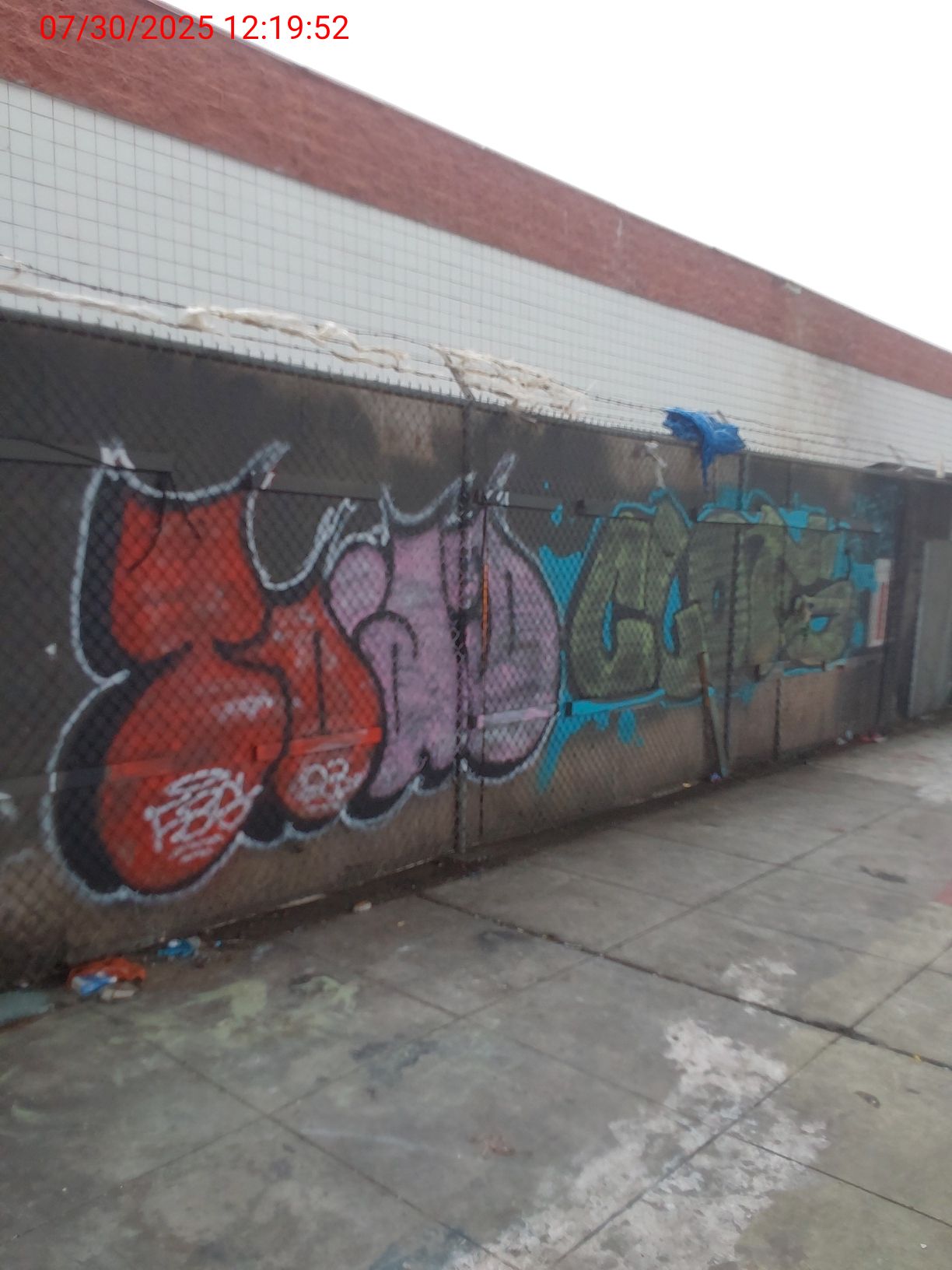 Graffiti at 1 INDUSTRIAL ST