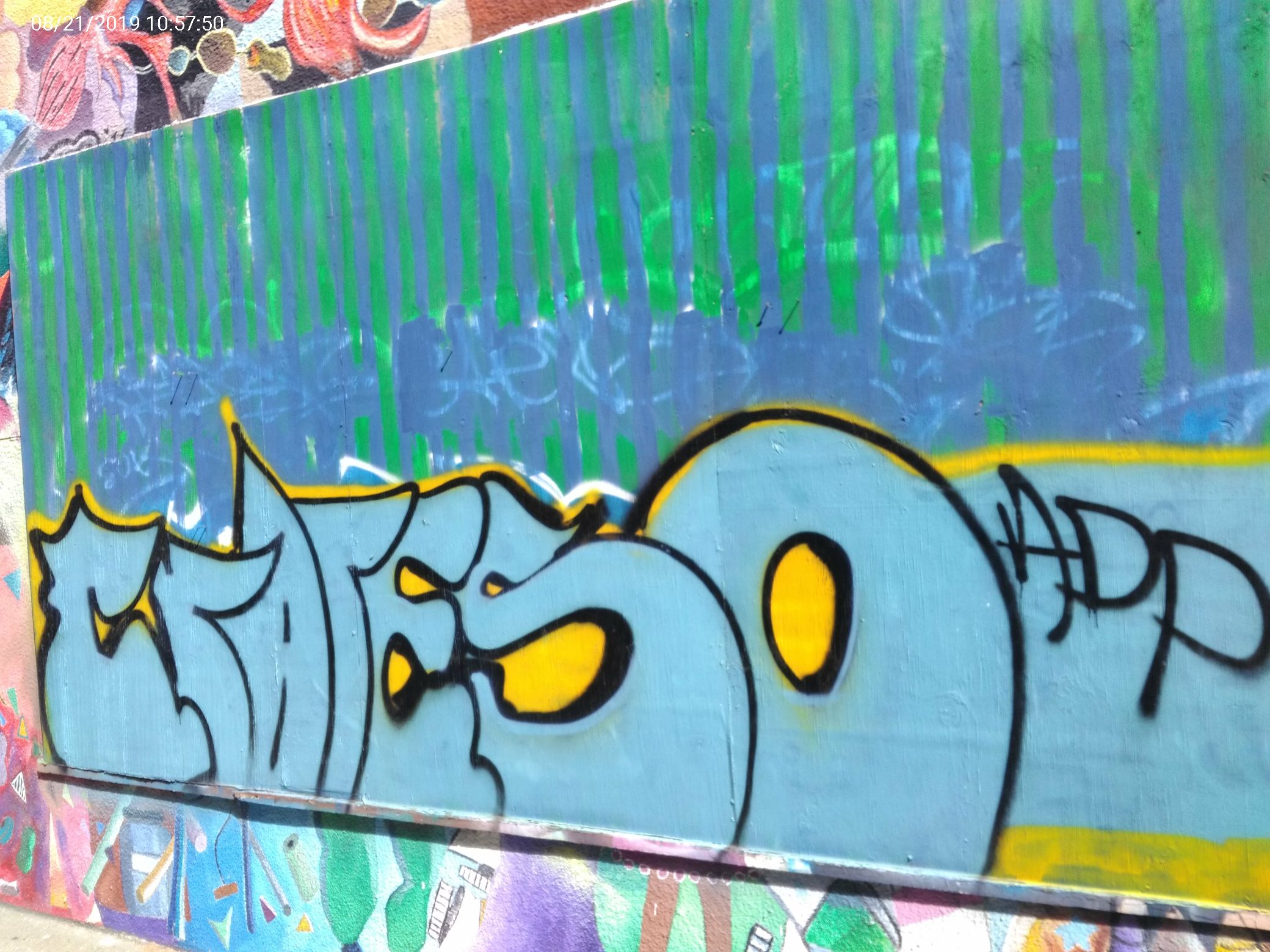Graffiti at 50 13TH ST