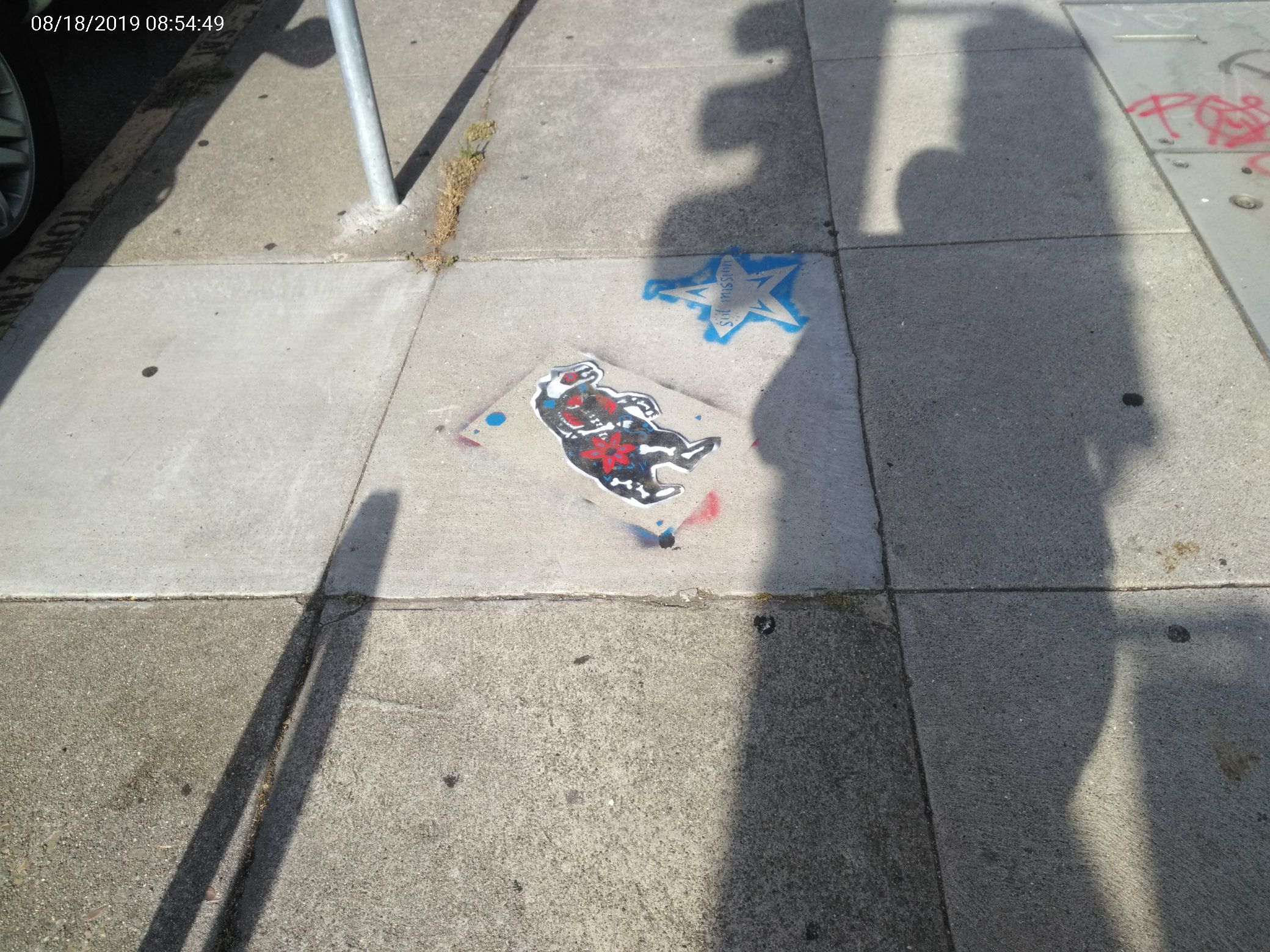 Graffiti at 1196 GUERRERO ST