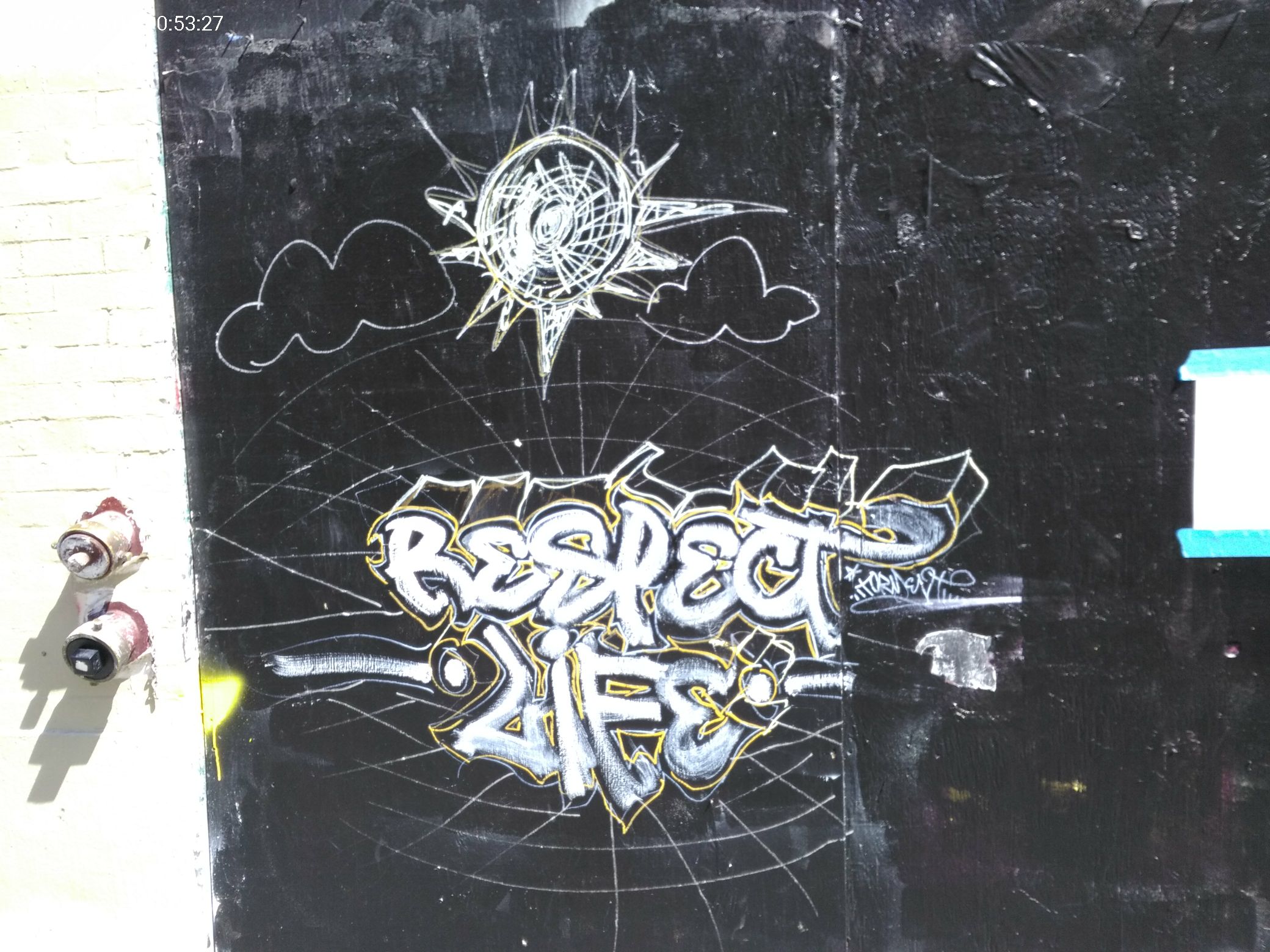 Graffiti at 380 ELLIS ST