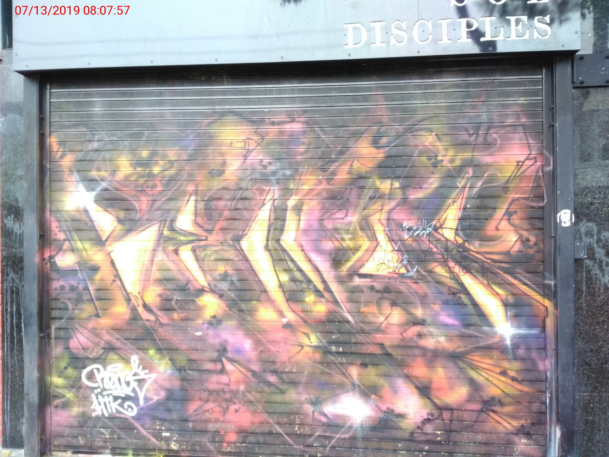 Graffiti at 1439 HAIGHT ST