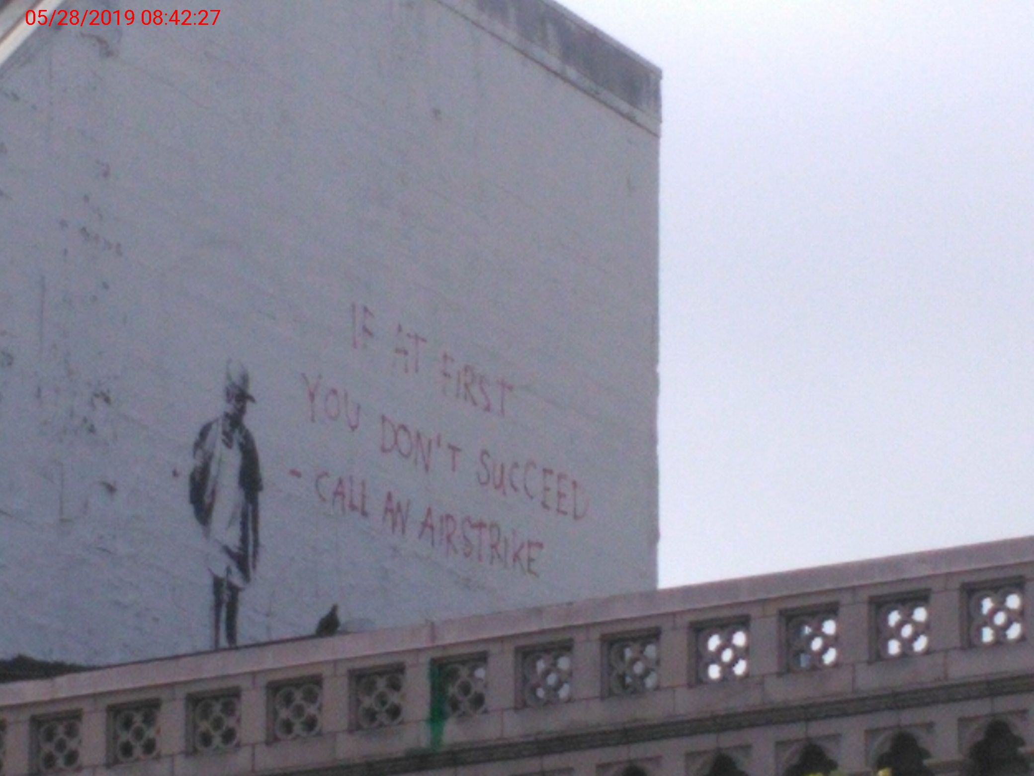 Graffiti at 535 BROADWAY