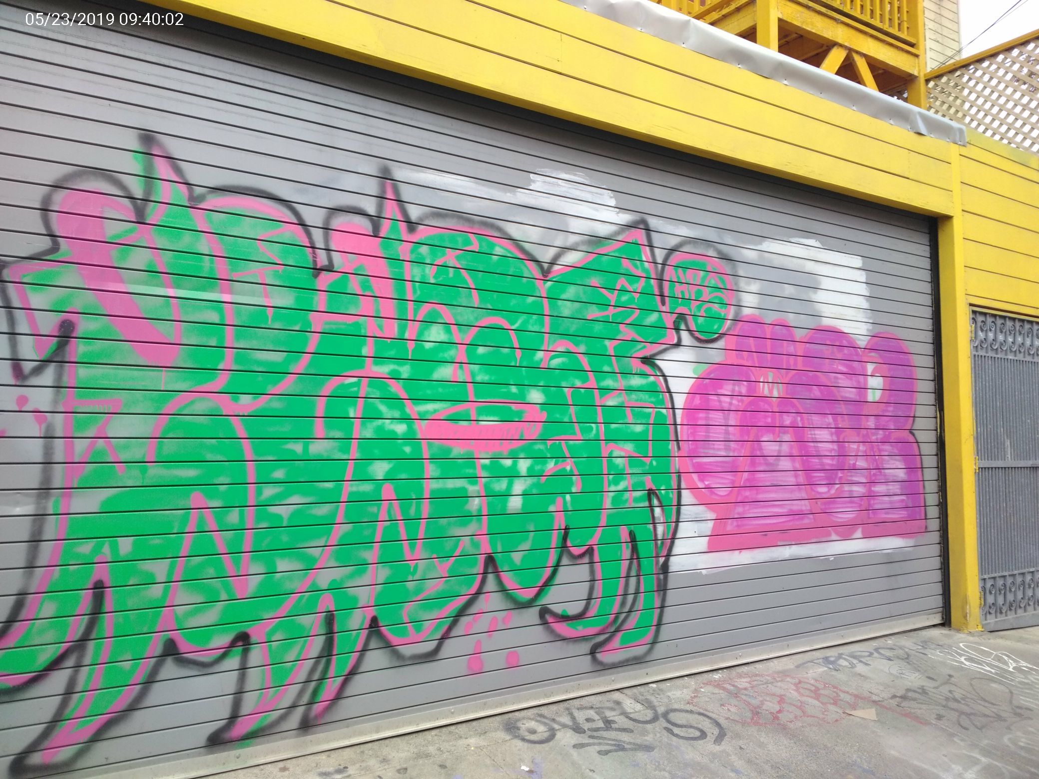 Graffiti at 119 JULIAN AVE