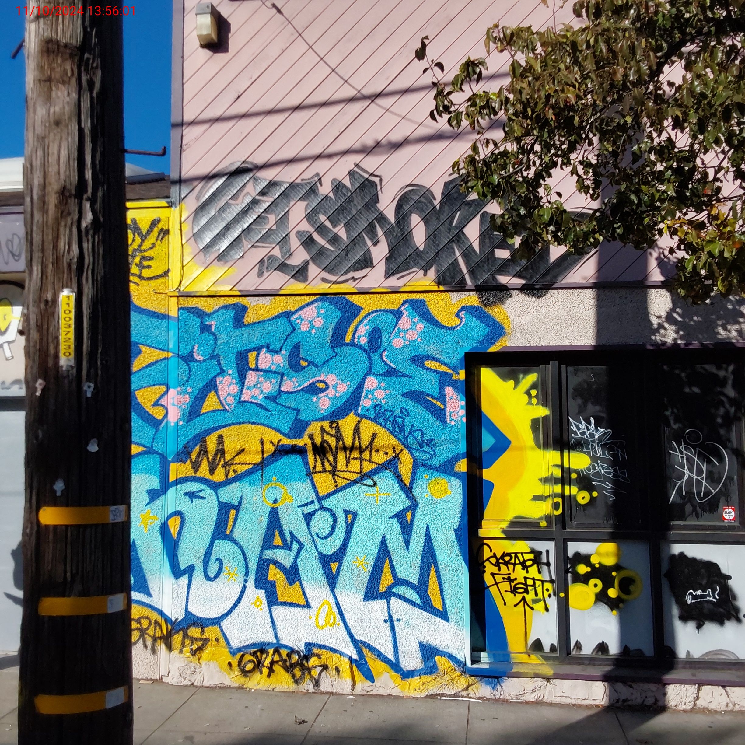 Graffiti at 390 UTAH ST
