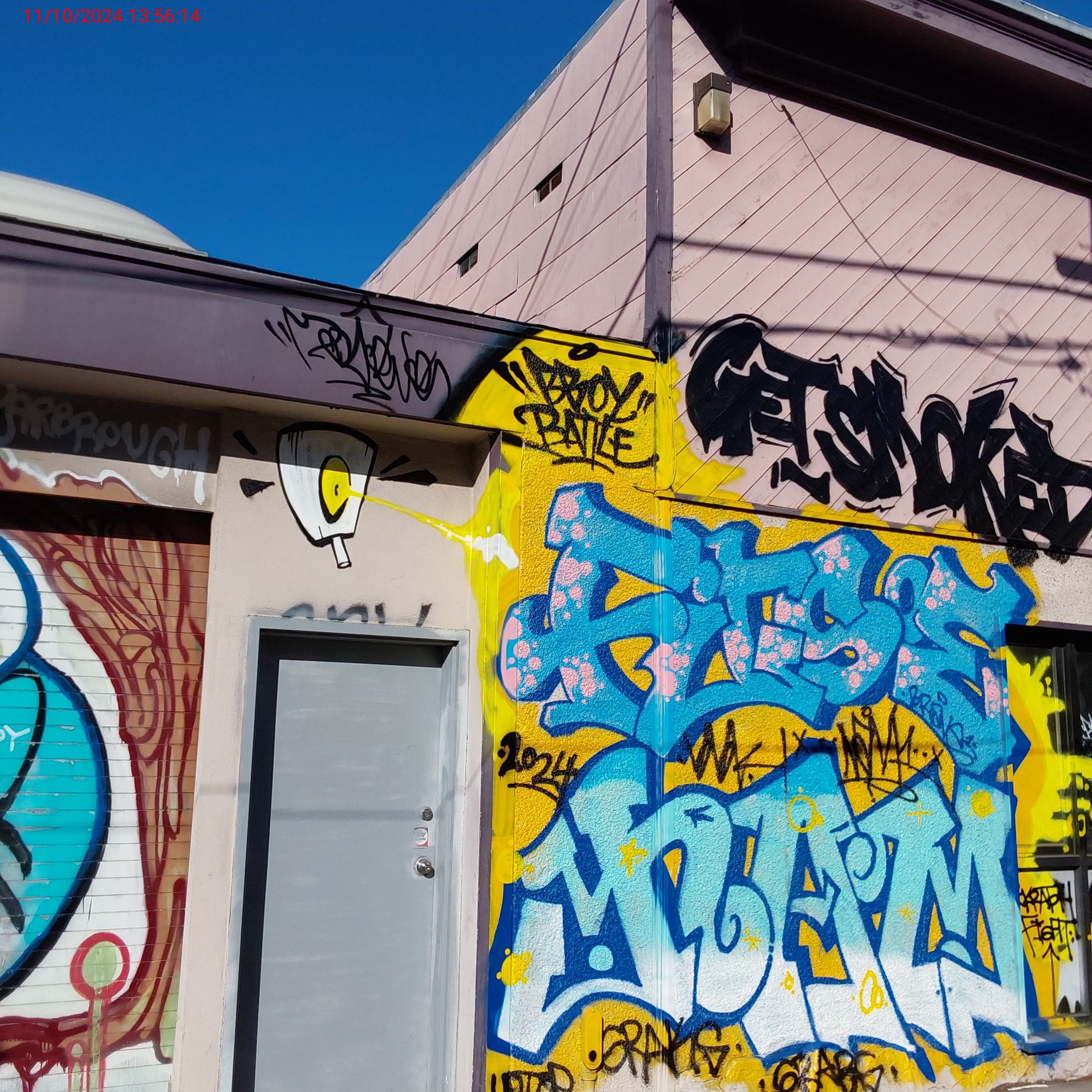 Graffiti at 390 UTAH ST