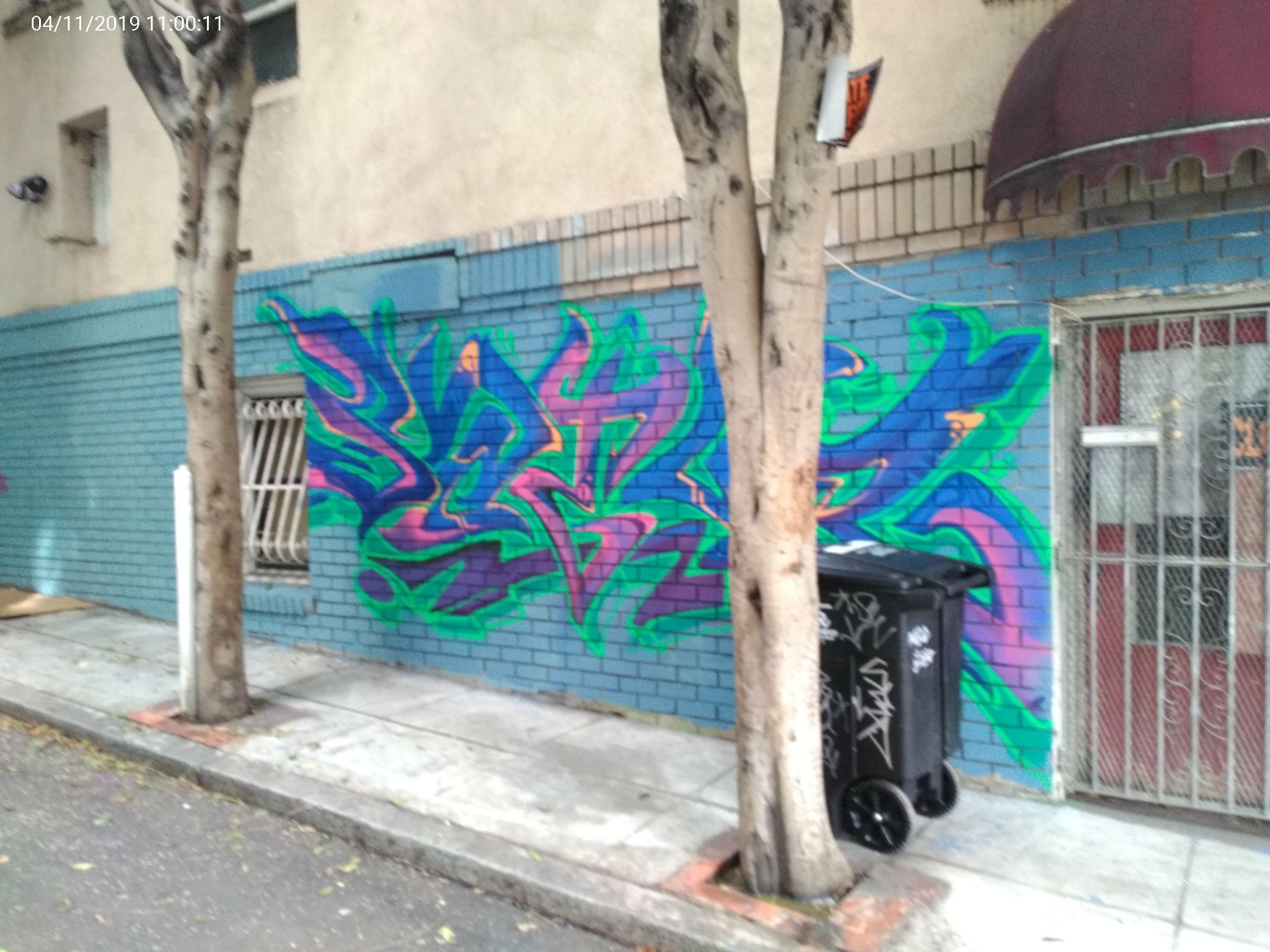 Graffiti at 656 OFARRELL ST