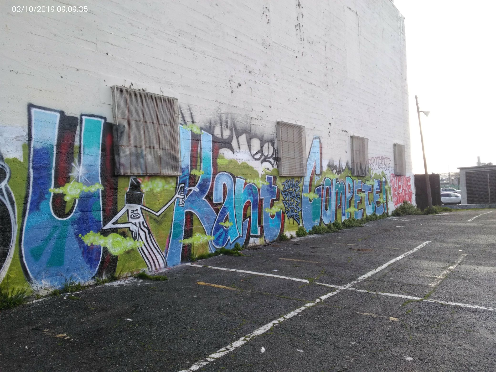 Graffiti at 1621 MARKET ST