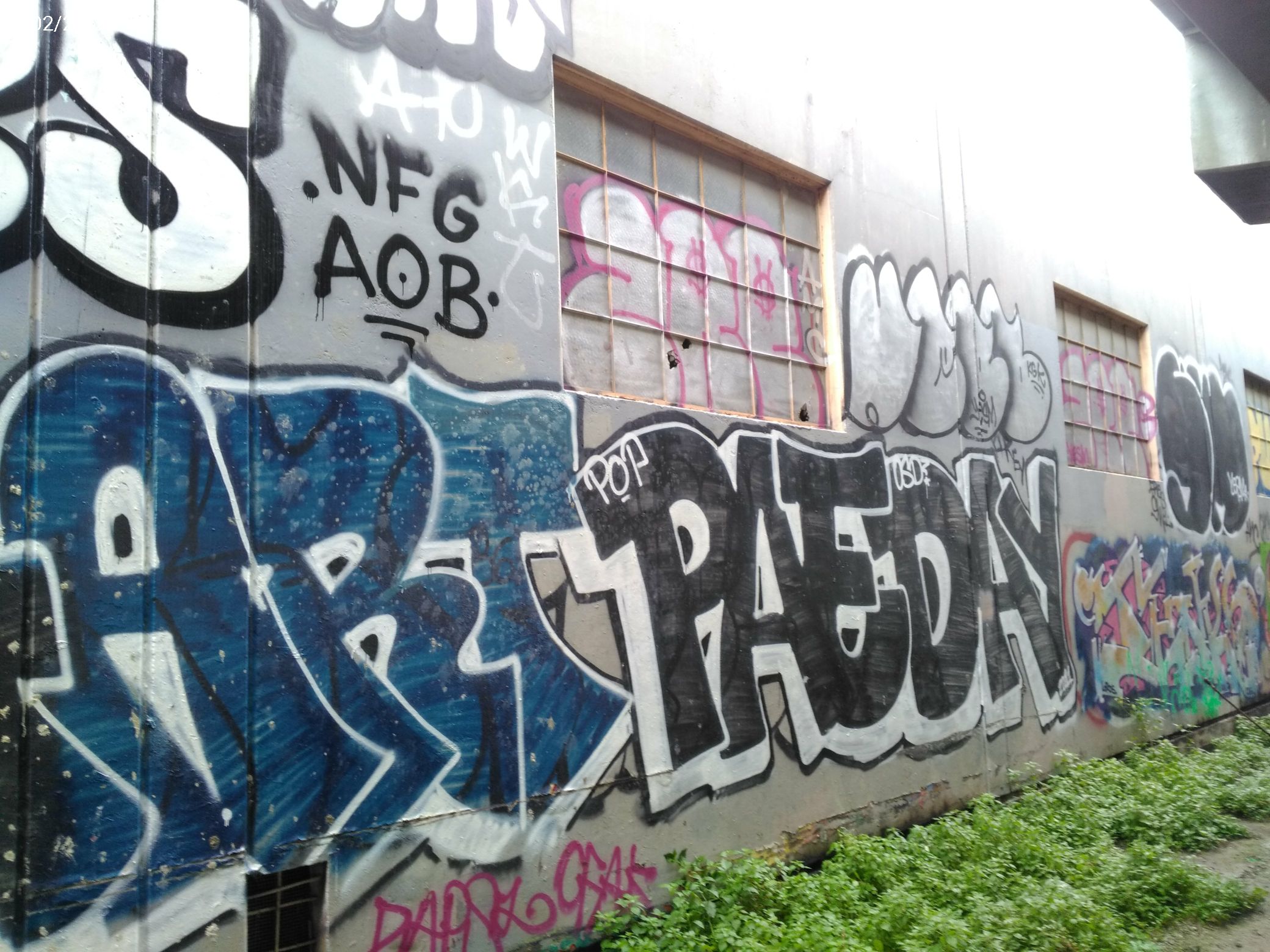 Graffiti at 660 BRYANT ST