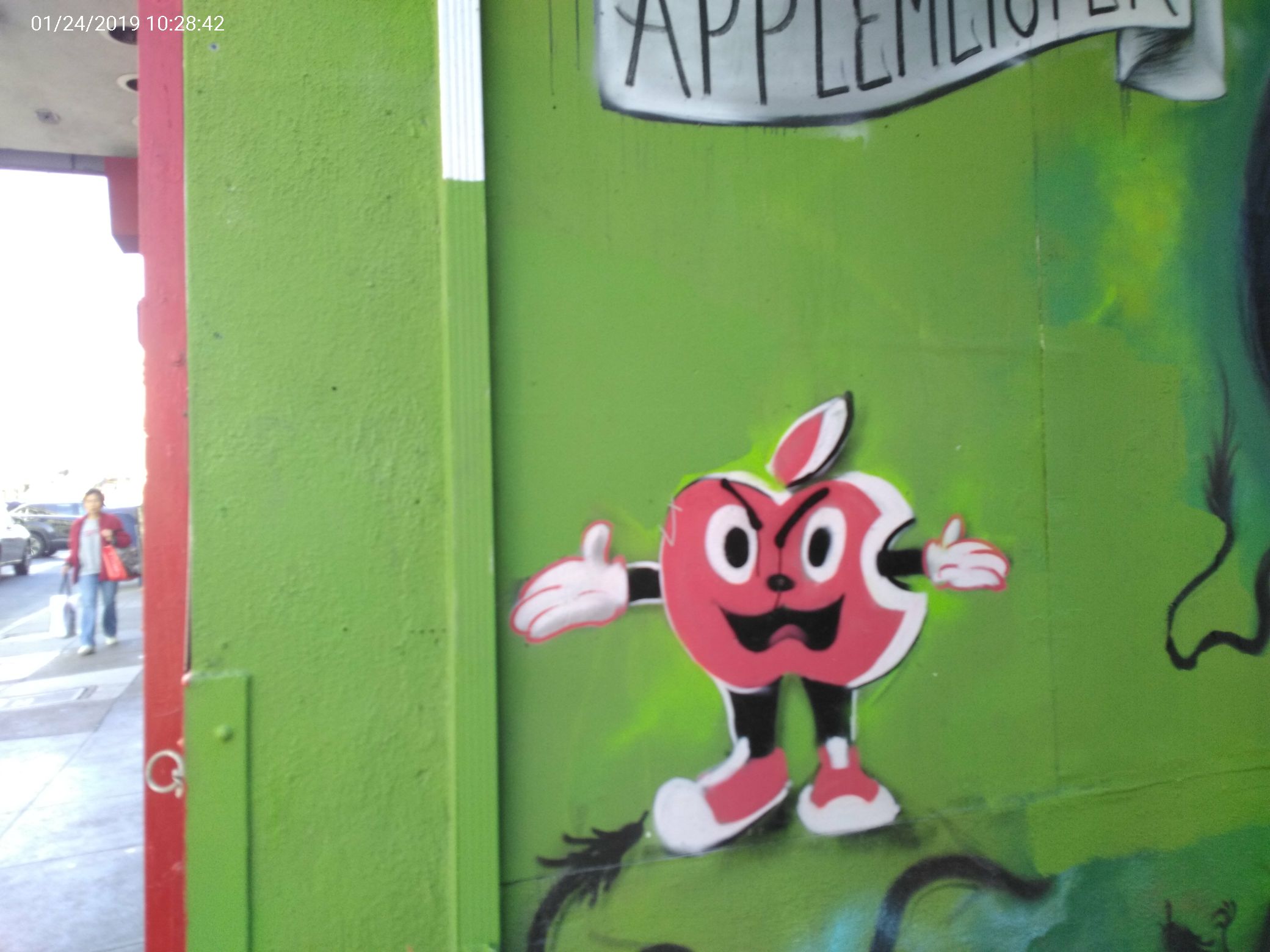 Graffiti at 1142 GRANT AVE