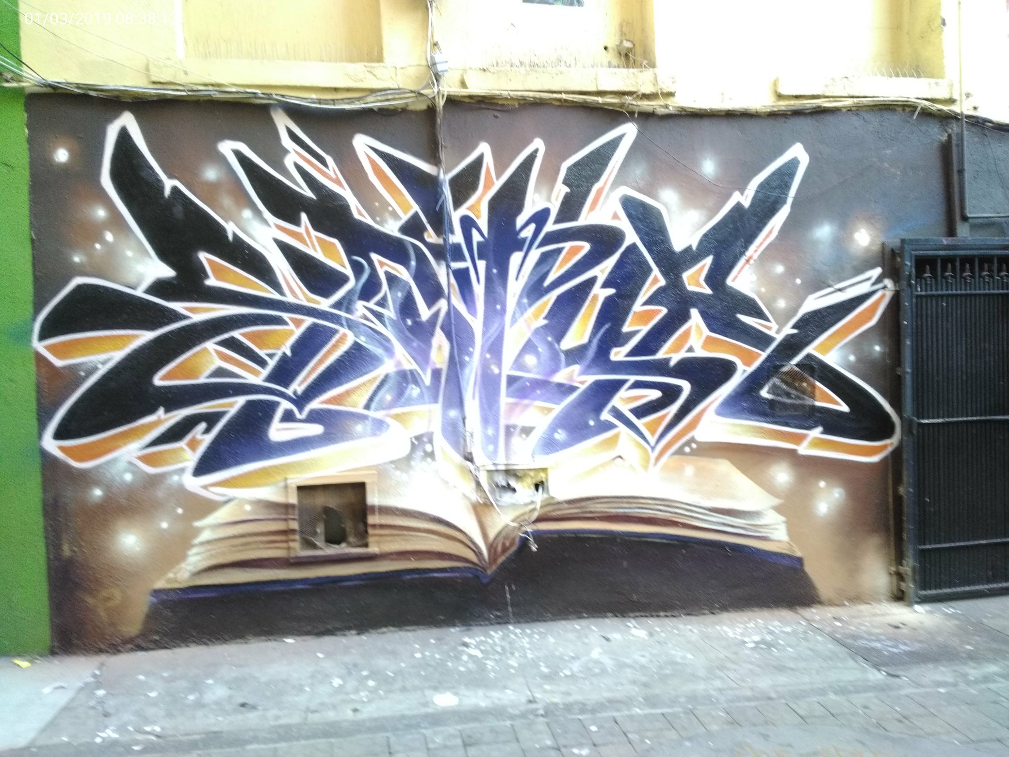Graffiti at 279 COLUMBUS AVE