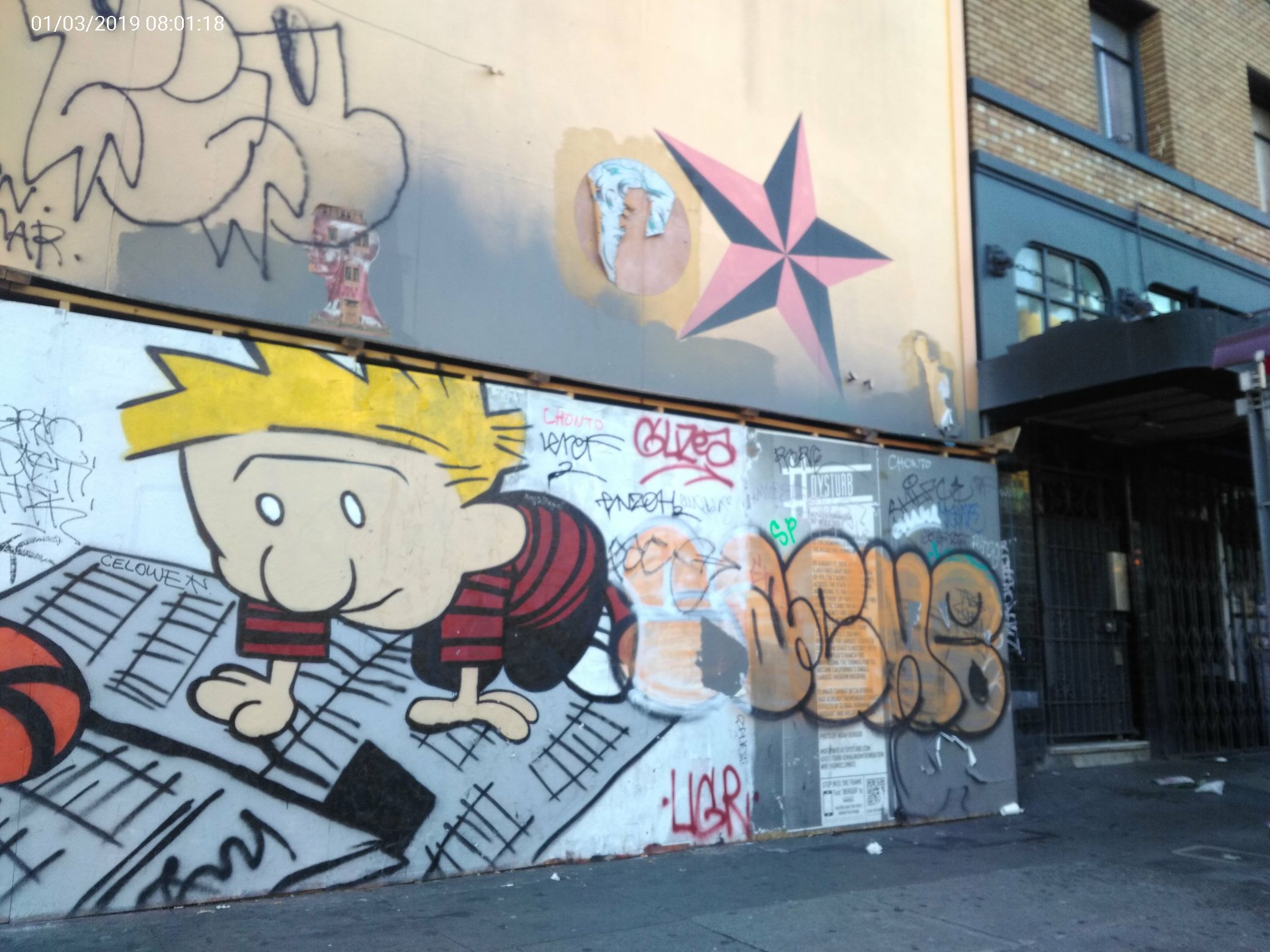 Graffiti at 2183 MISSION ST