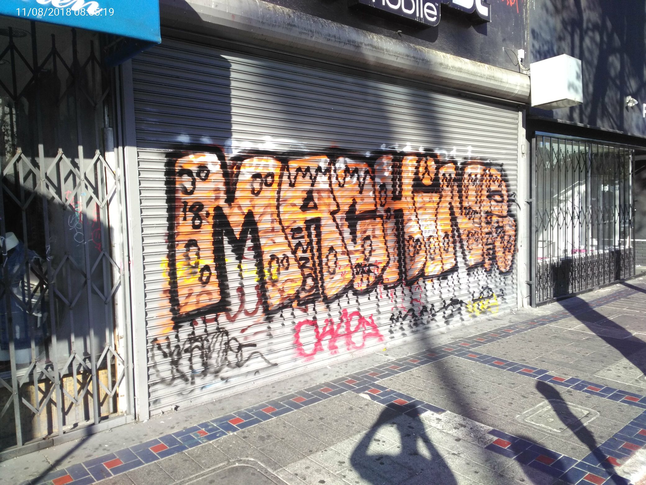 Graffiti at 2748 MISSION ST