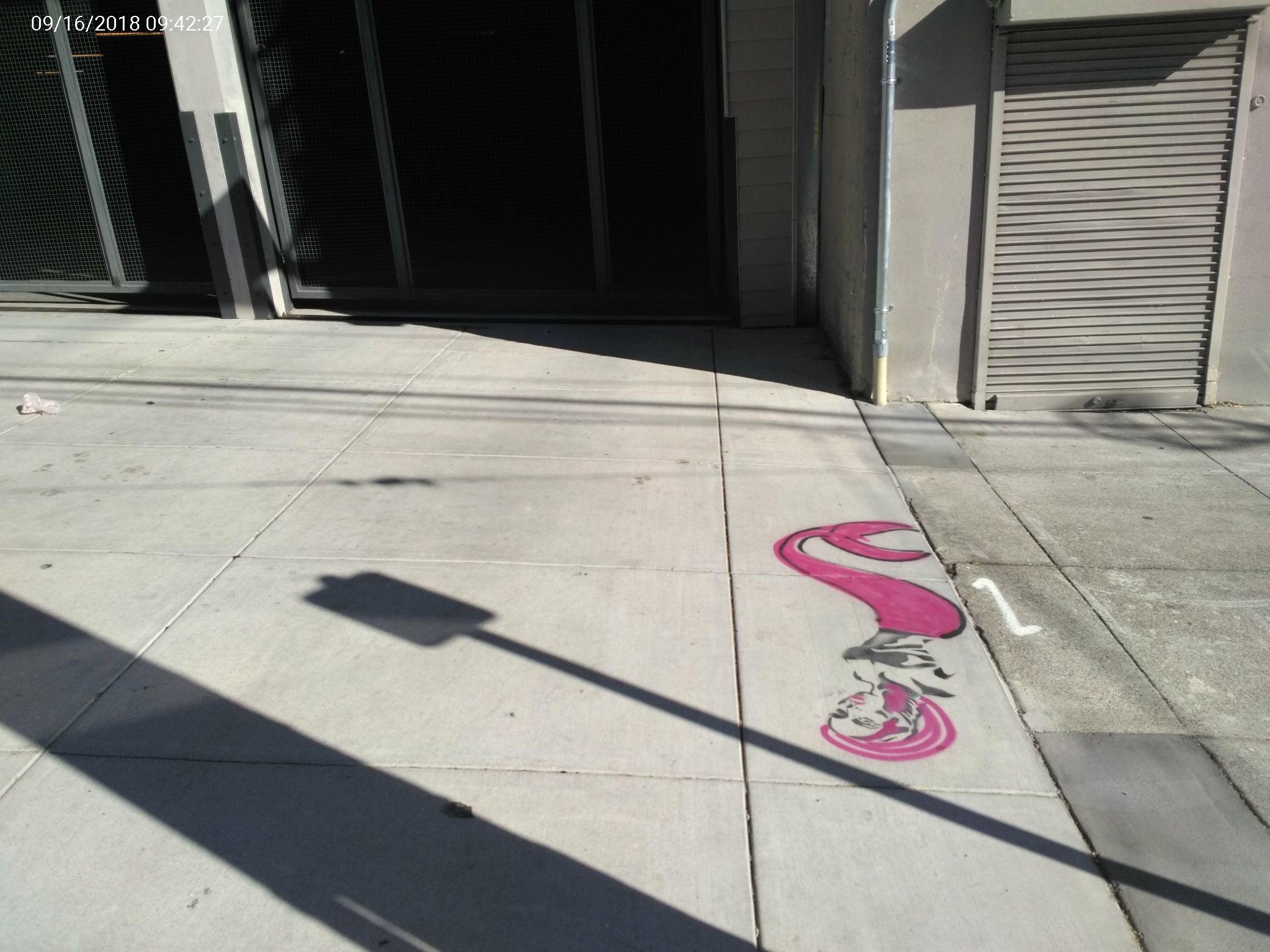 Graffiti at 2175 MARKET ST