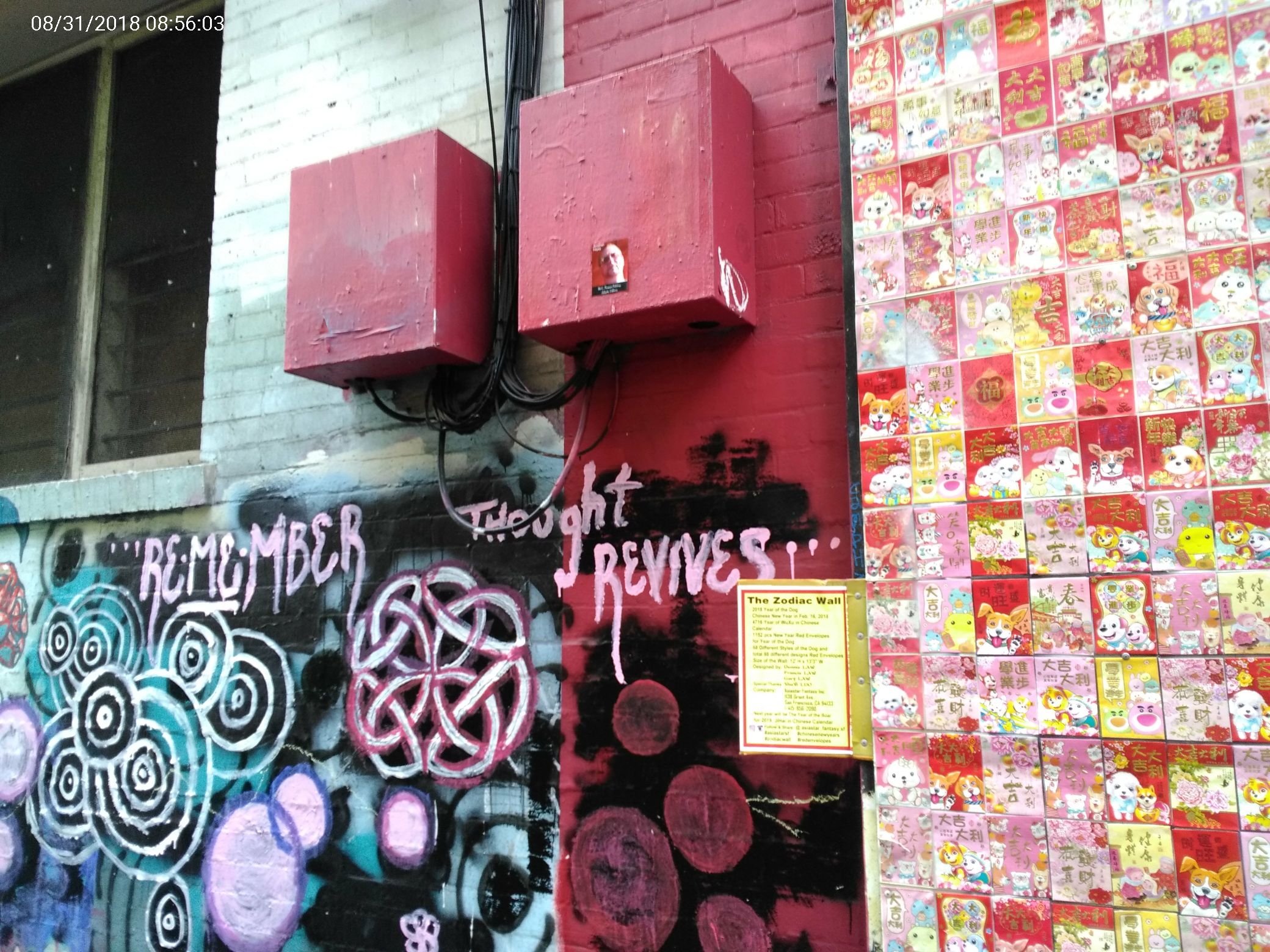 Graffiti at 1134 GRANT AVE