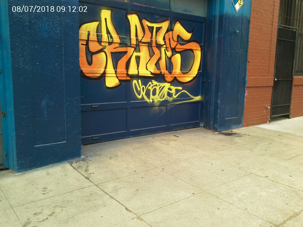 Graffiti at 1721 15TH ST