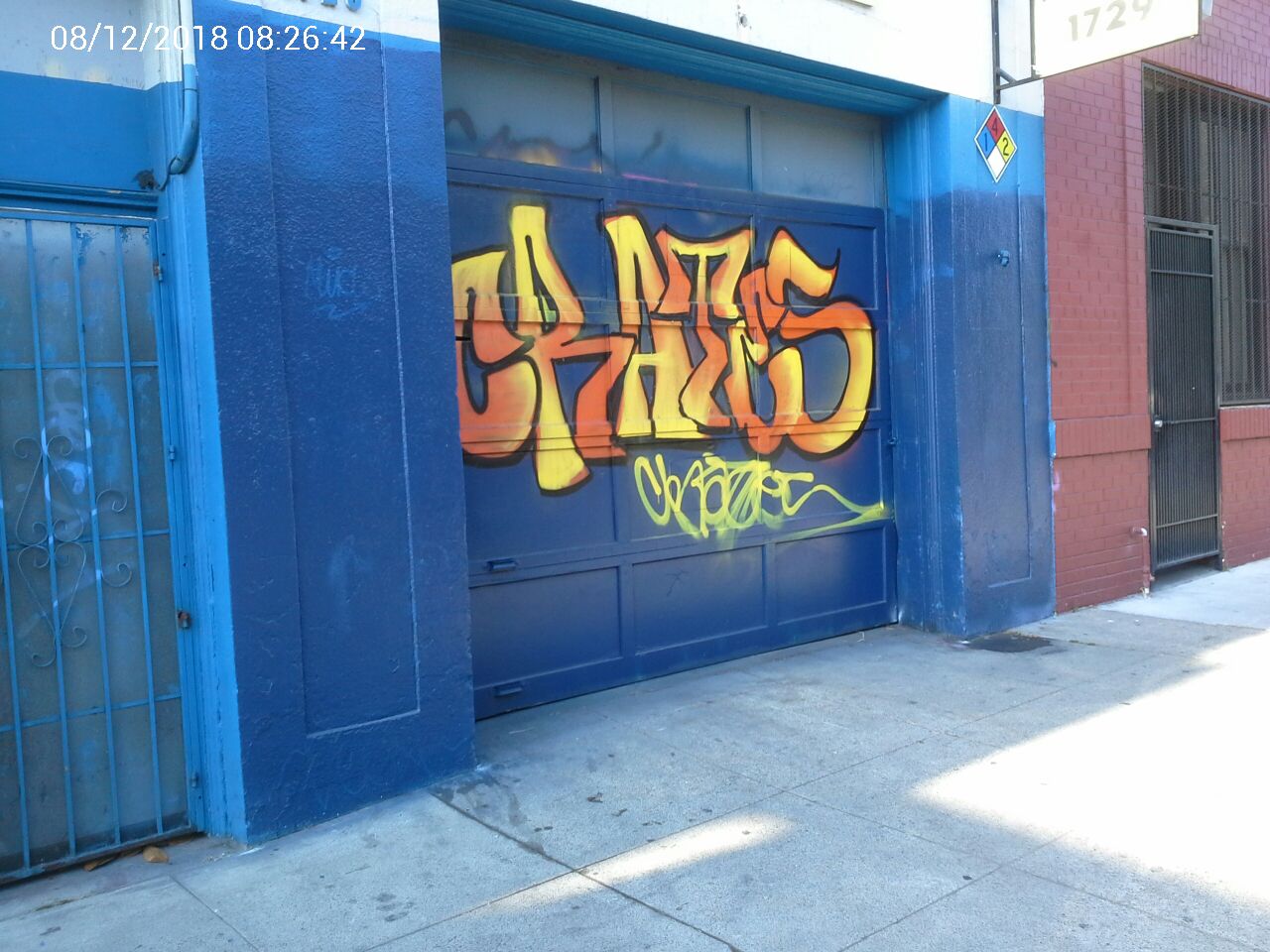 Graffiti at 1721 15TH ST