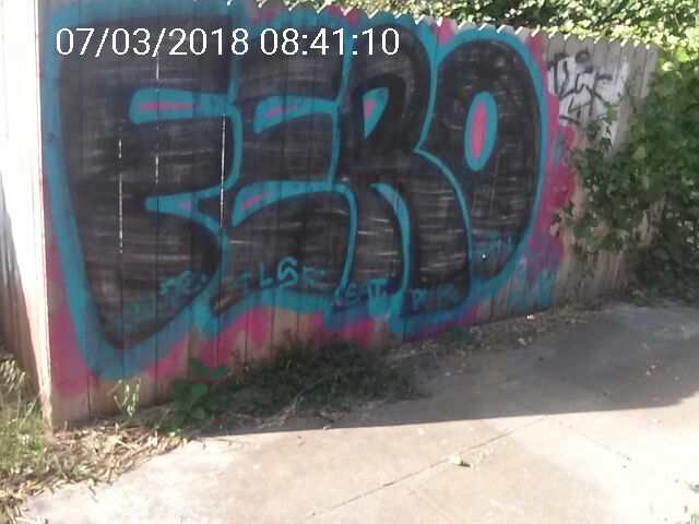 Graffiti at 66 Paulding St