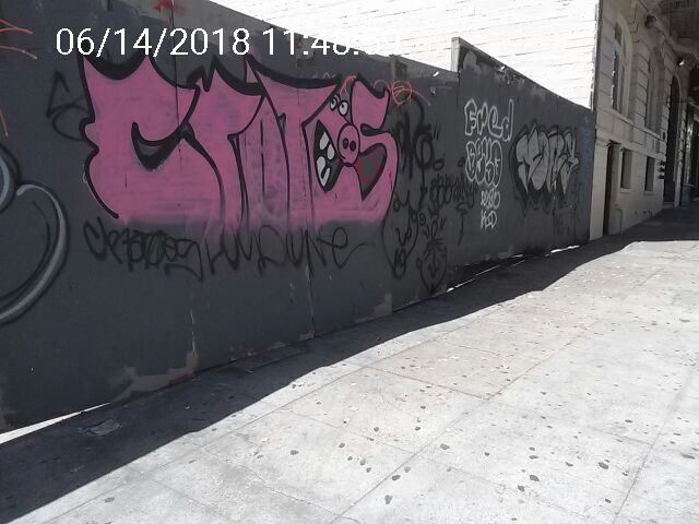 Graffiti at 651 GEARY ST
