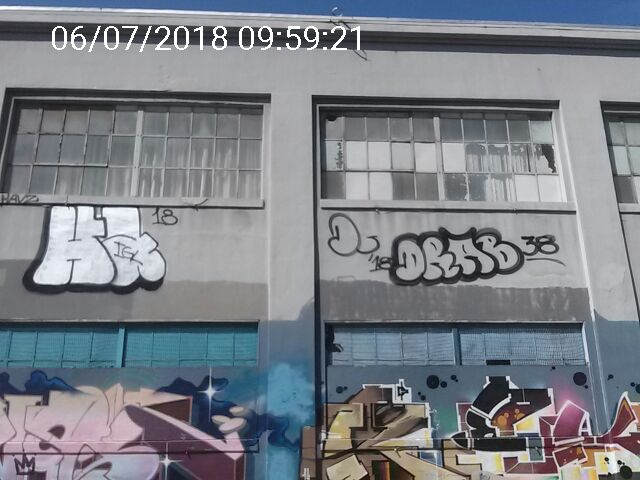 Graffiti at 1330 HOWARD ST