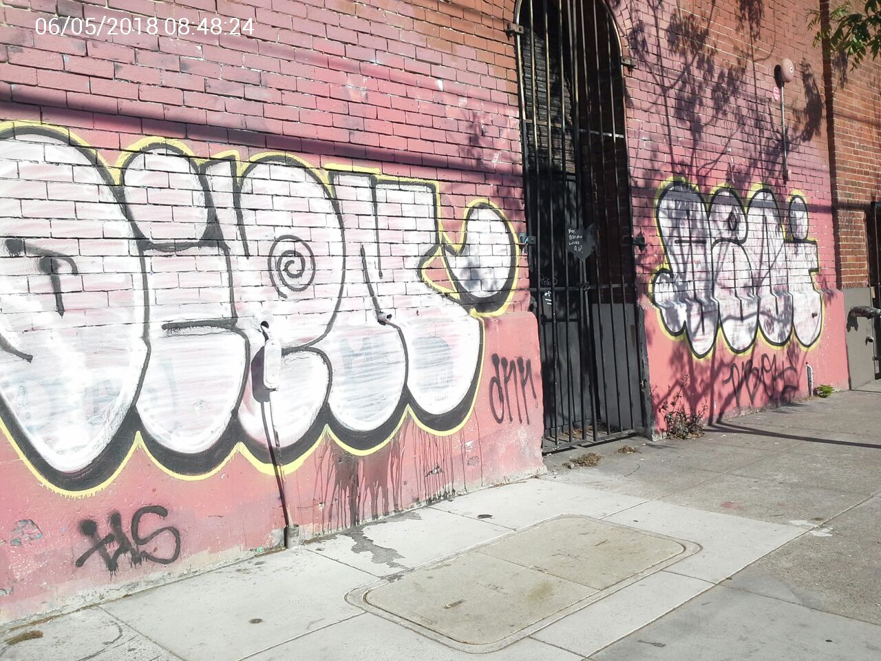 Graffiti at 1818 HARRISON ST