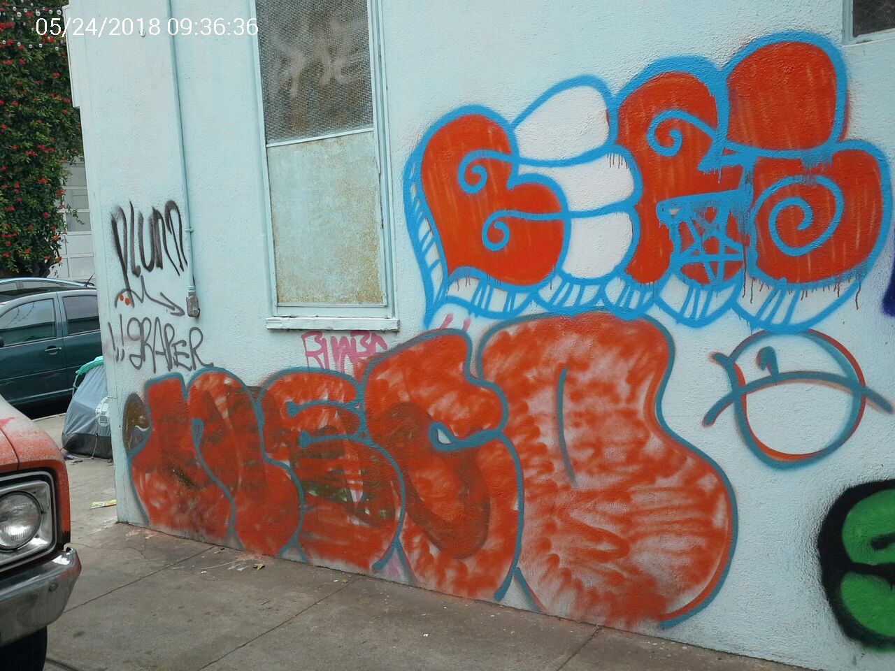 Graffiti at 10 HERON ST