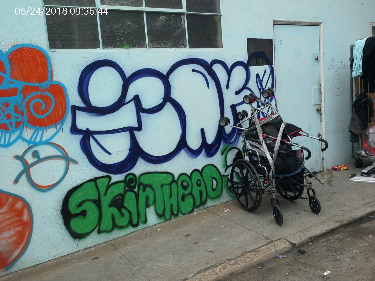 Graffiti at 10 HERON ST