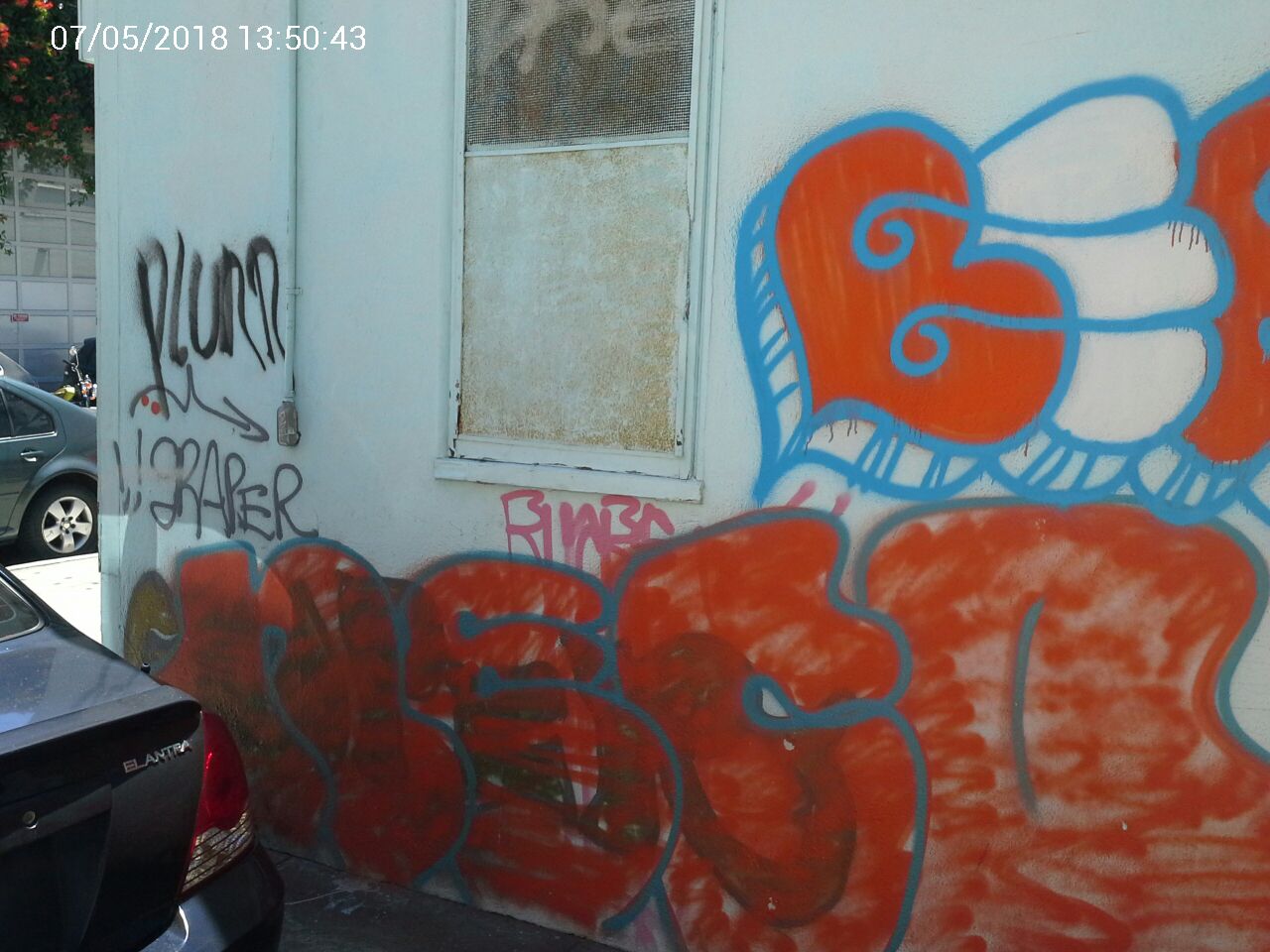 Graffiti at 10 HERON ST