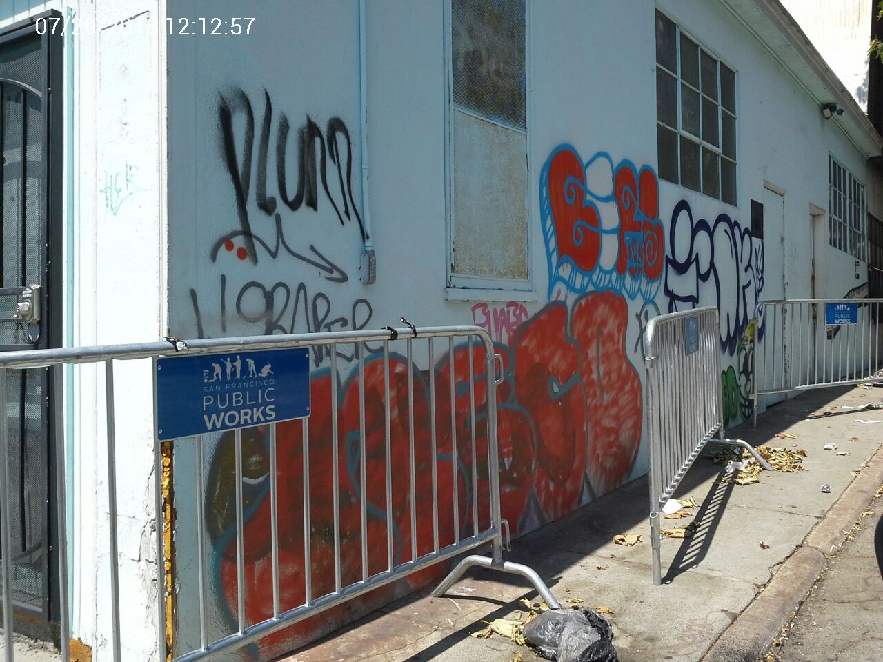 Graffiti at 10 HERON ST