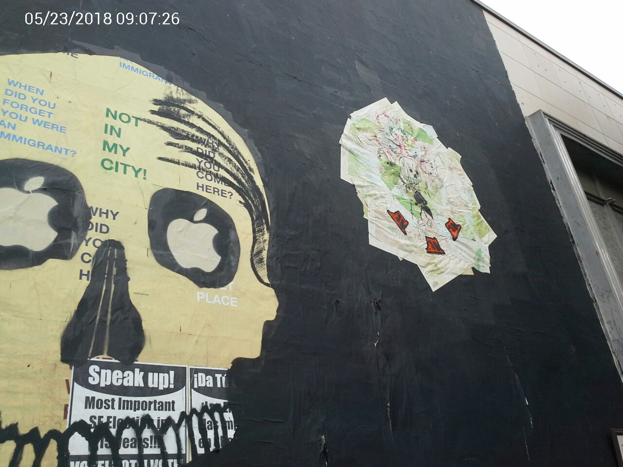 Graffiti at 1240 VALENCIA ST