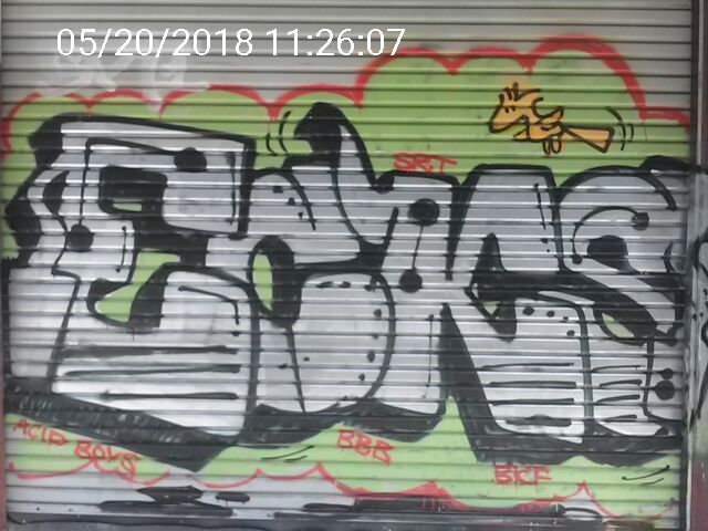 Graffiti at 340 FELL ST